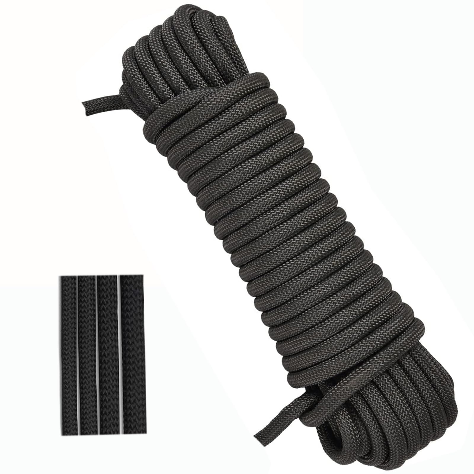 Treadstar Corda Multiuso 12mm - 30 Metri, Nera