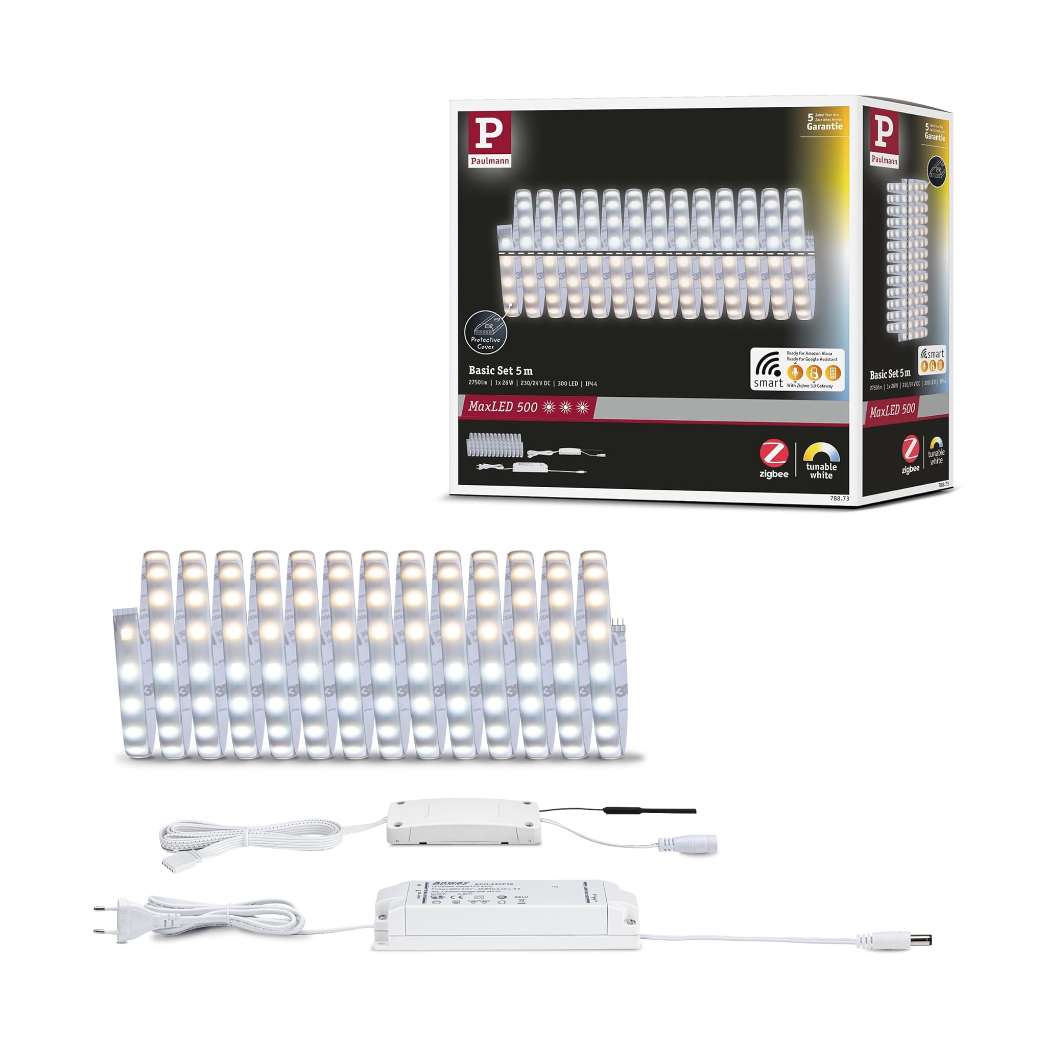 Paulmann 78873 Strip LED MaxLED 500 Smart Home Zigbee 5m