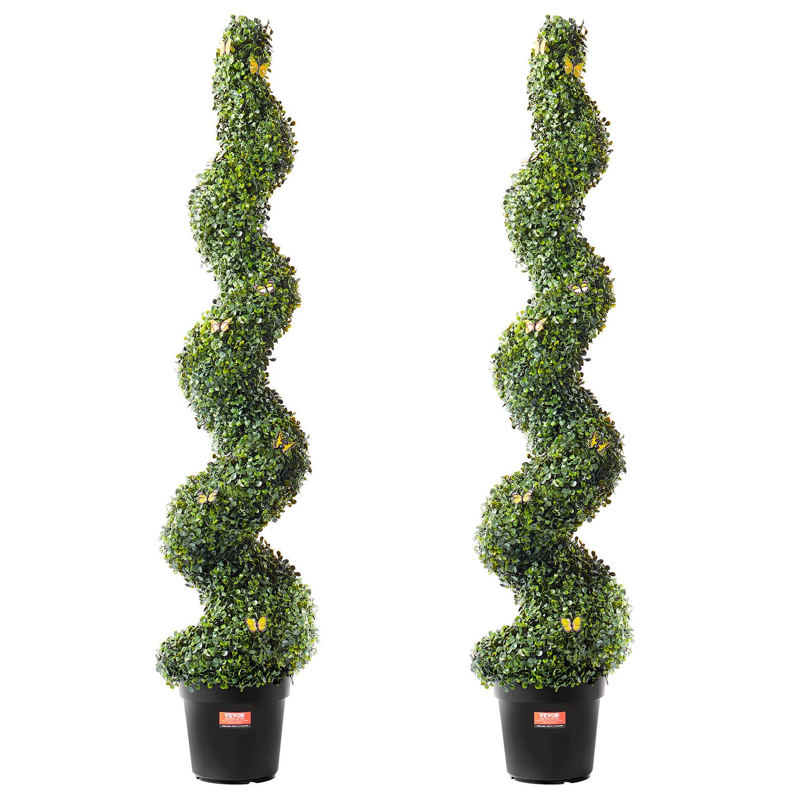 Vevor Albero di Bosso Artificiale Topiario 152,4 cm (2 Pz)