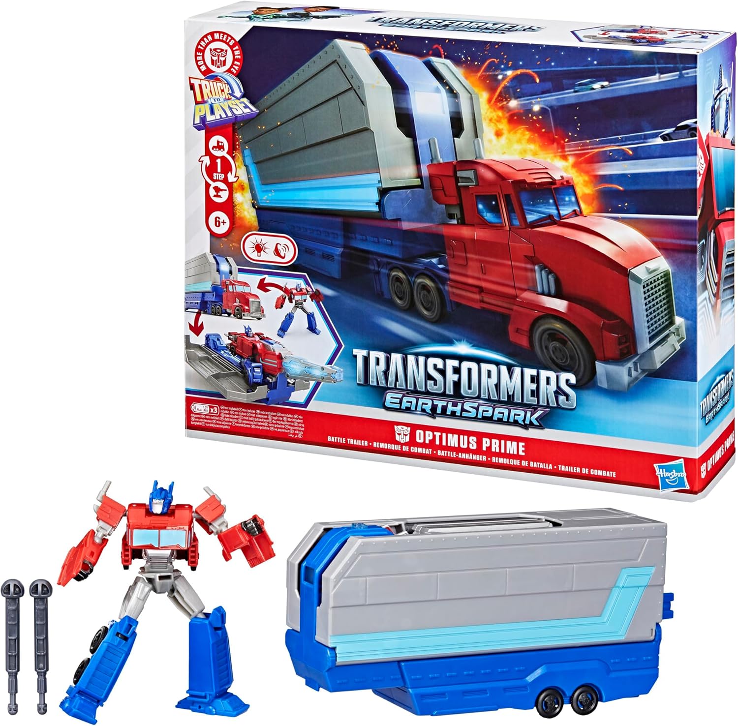 Transformers EarthSpark - Optimus Prime Rimorchio - immagine 11