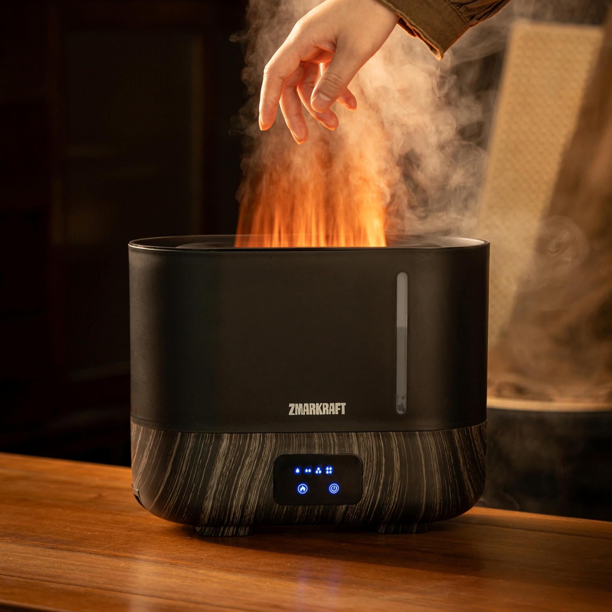 Umidificatore 3L con Effetto Fiamma e Nebbia Fredda