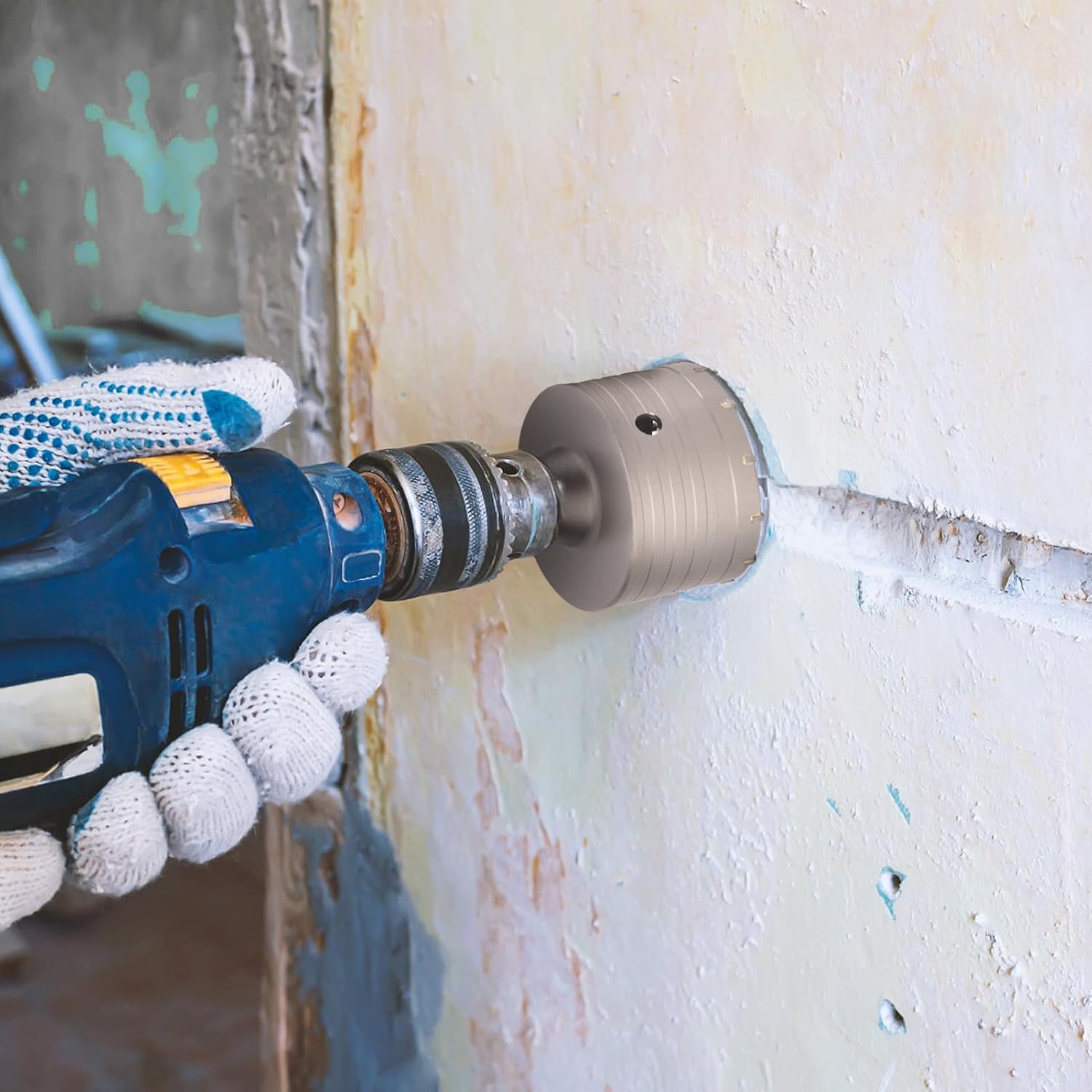 Set 9 Seghe a Tazza per Calcestruzzo con Codolo - immagine 7