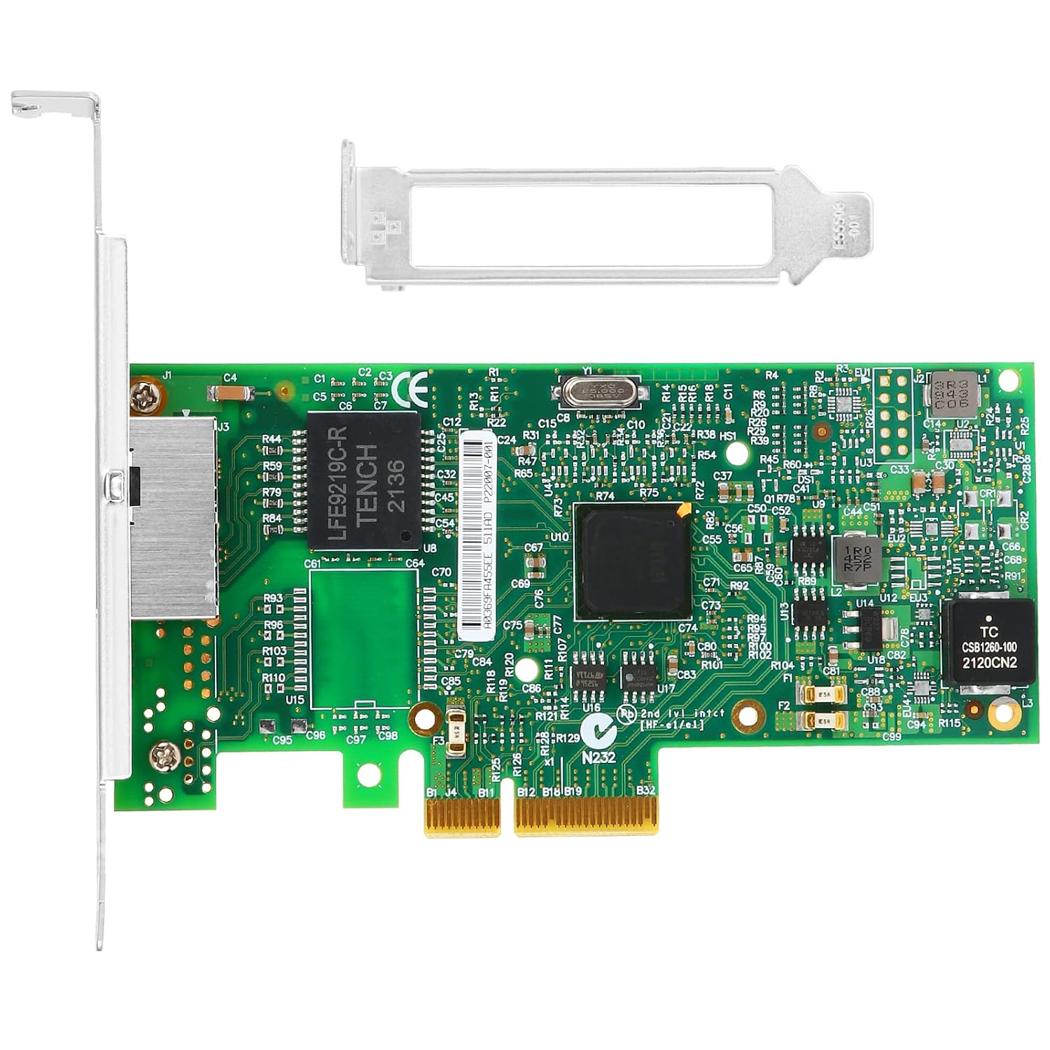 Euqvos per Intel I350-T2 Scheda Rete Ethernet Server - immagine 4