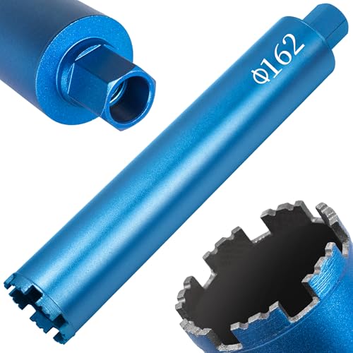 Corona Diamantata Carotaggio 1¼" UNC Ø162mm