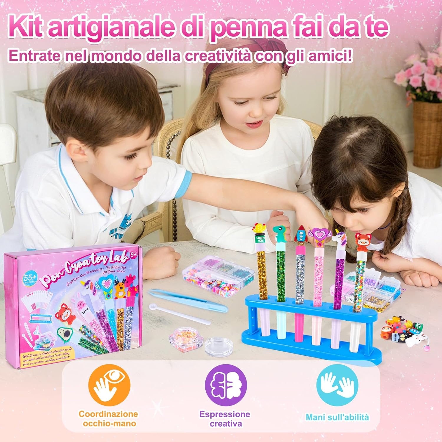 Kit Creativo per Creare Penne Carine - immagine 4