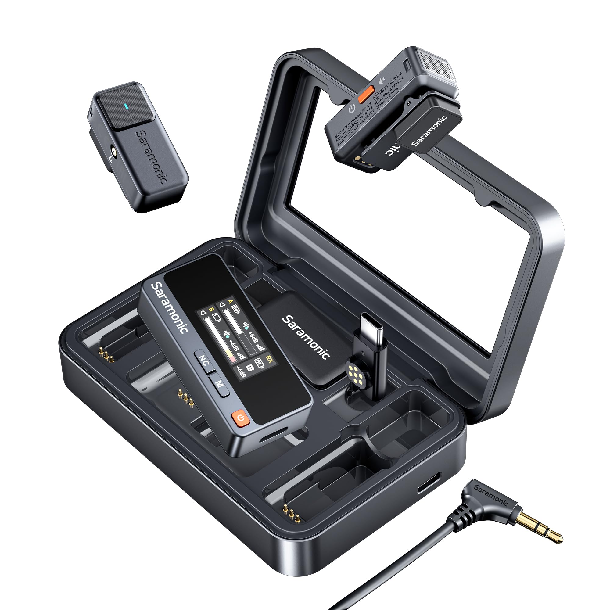 Saramonic Air-01 Microfono Lavalier Wireless 2.4GHz