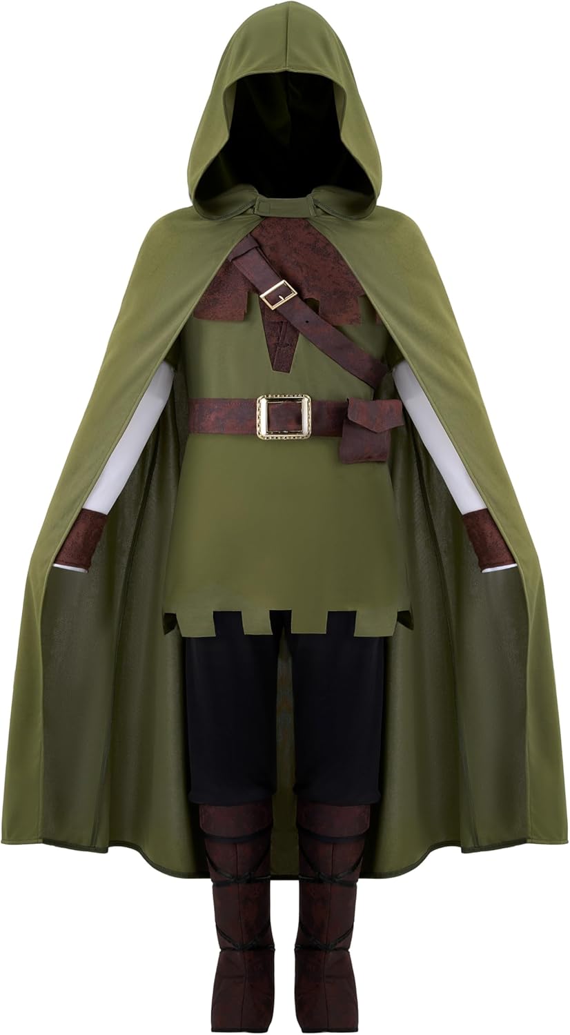 Spooktacular Creations Costume Robin Hood Ragazzi, Verde - immagine 1