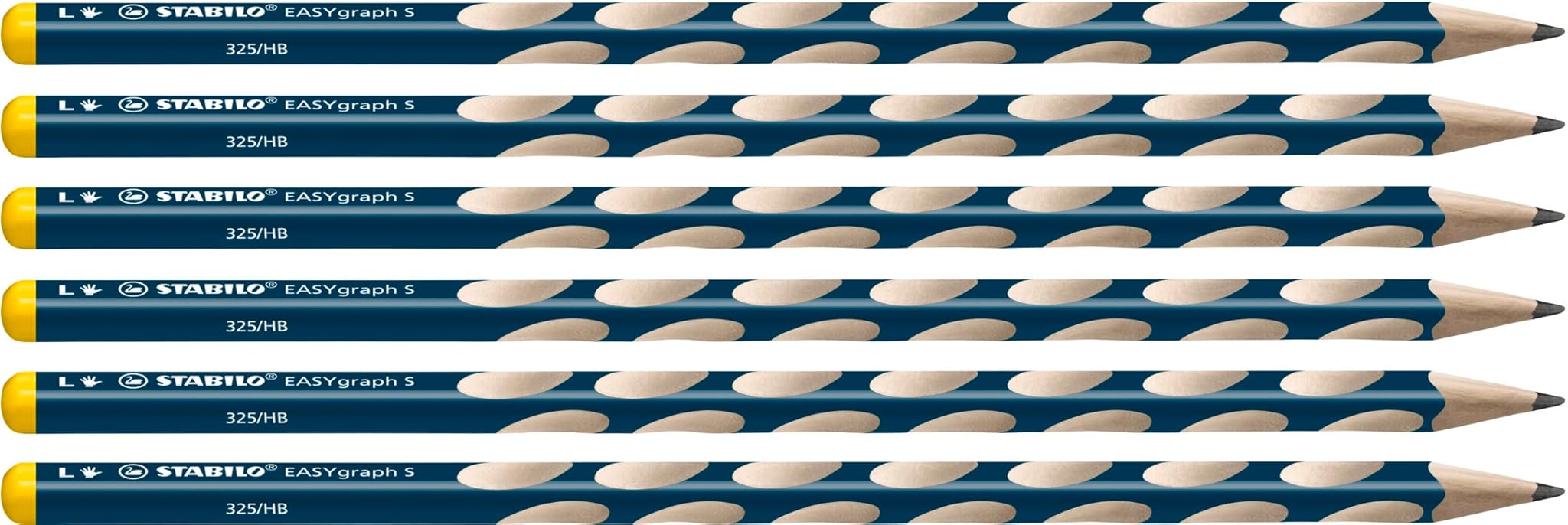 Stabilo EASYgraph S - Matita Ergonomica per Mancini, HB