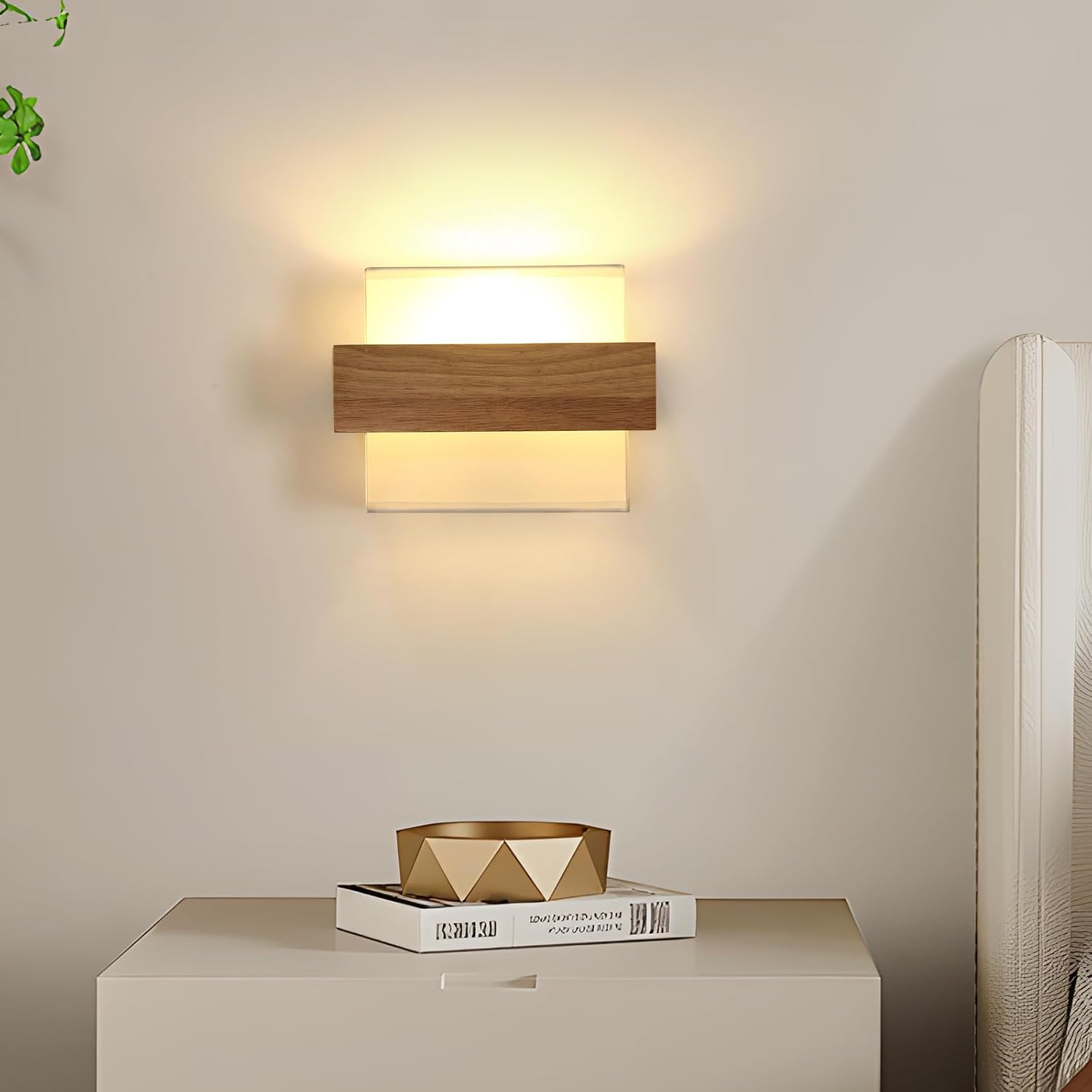 Riserva Applique da Parete Legno E27 Vintage - immagine 8