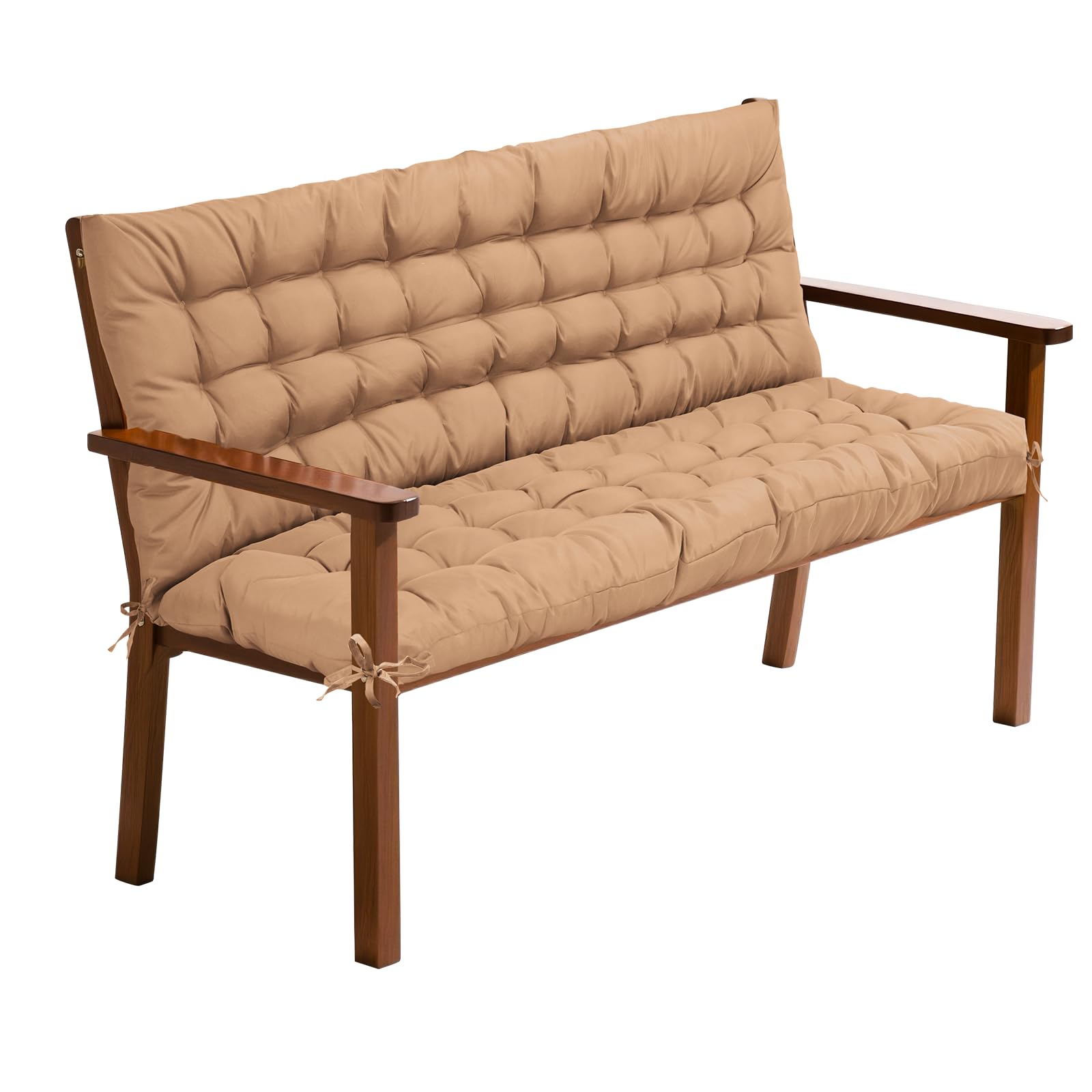 Famirosa Cuscino per Panca da Giardino 120x100 cm