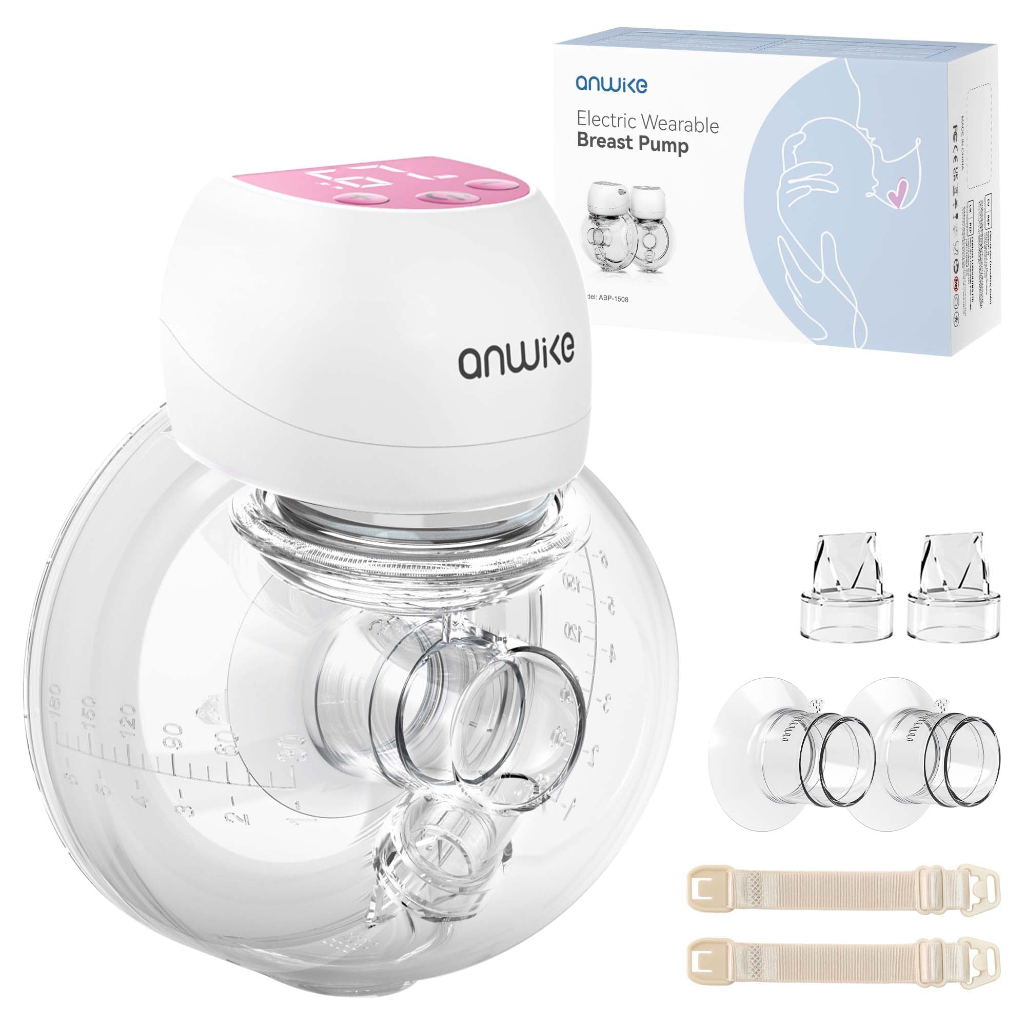 Anwike Tiralatte Elettrico Indossabile Ultraleggero