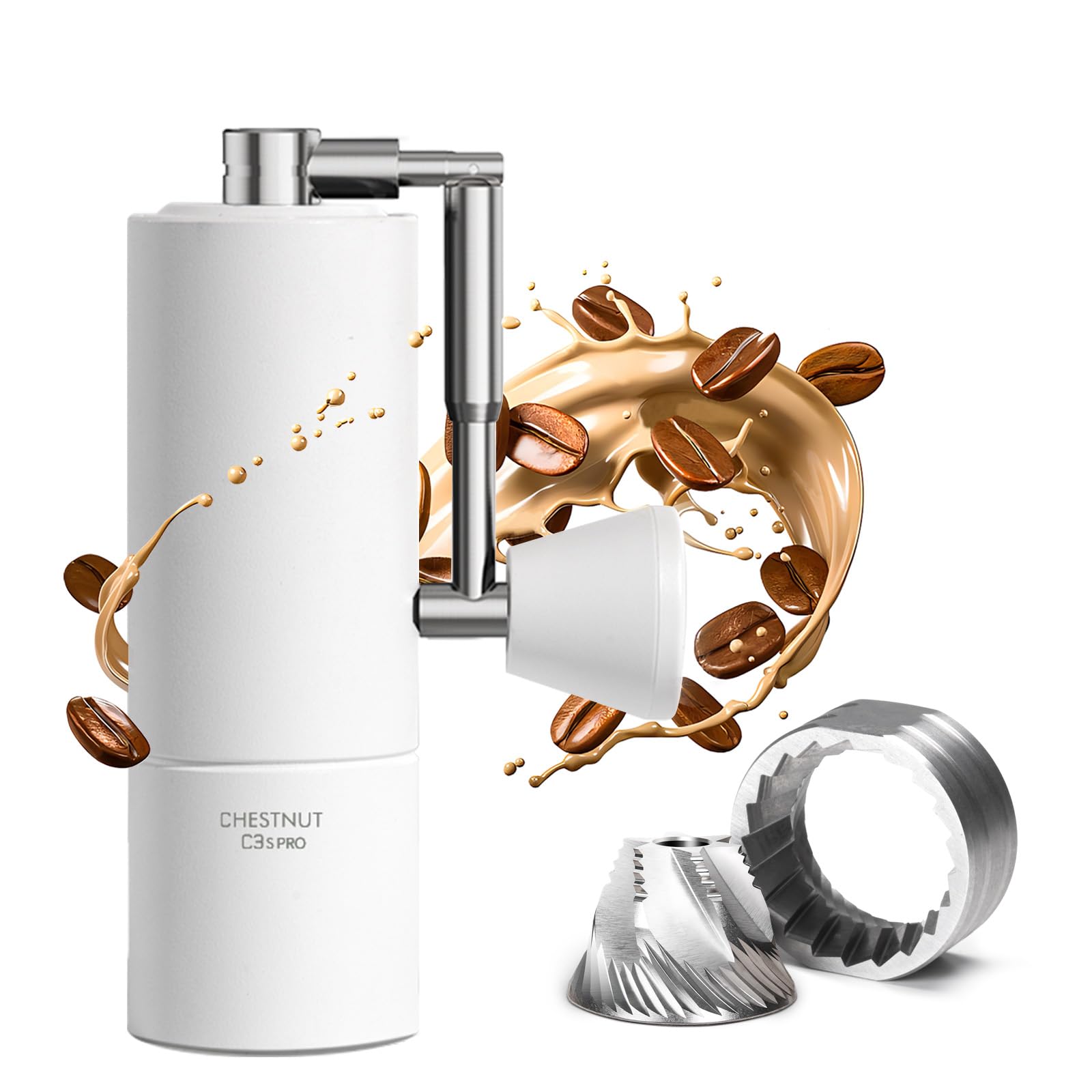 Timemore Macina Caffè Manuale C3 PRO Bianco