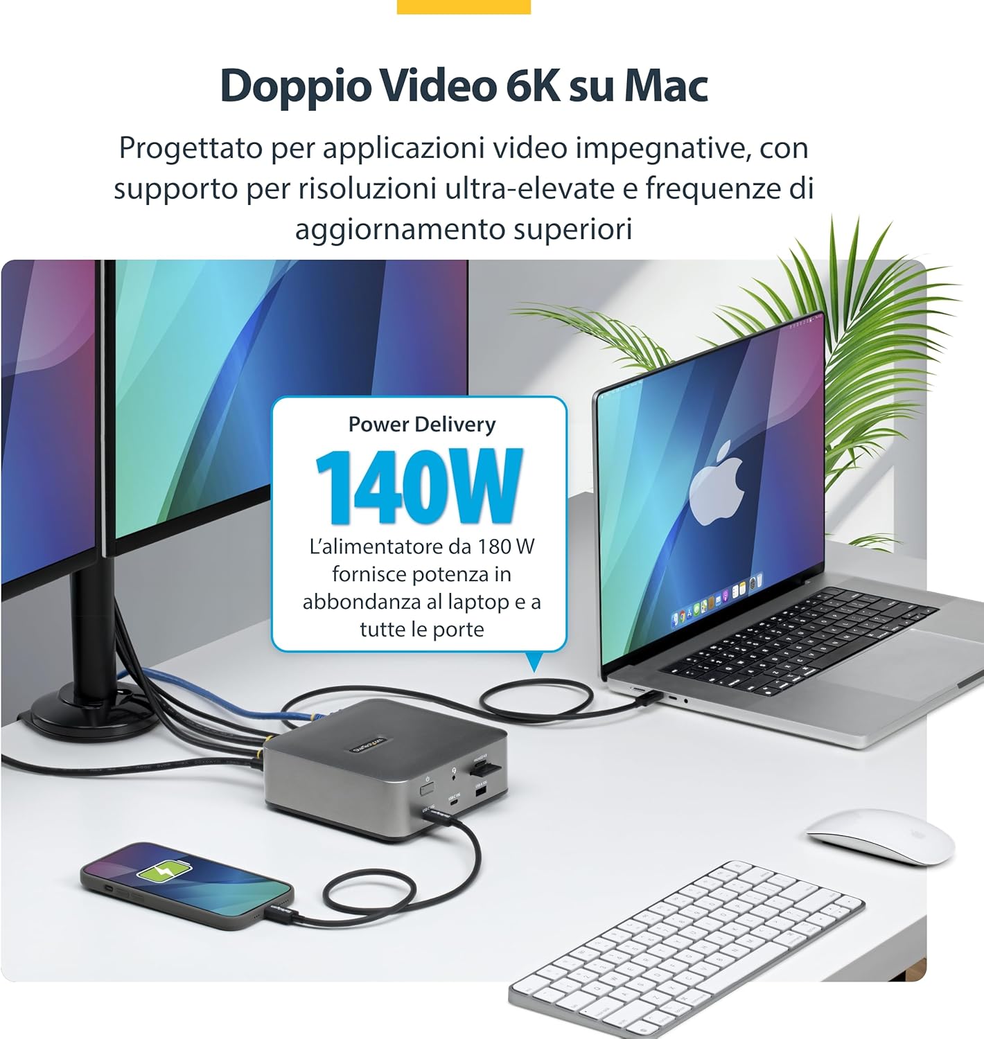 Startech.com Docking Station Thunderbolt 5 - immagine 4