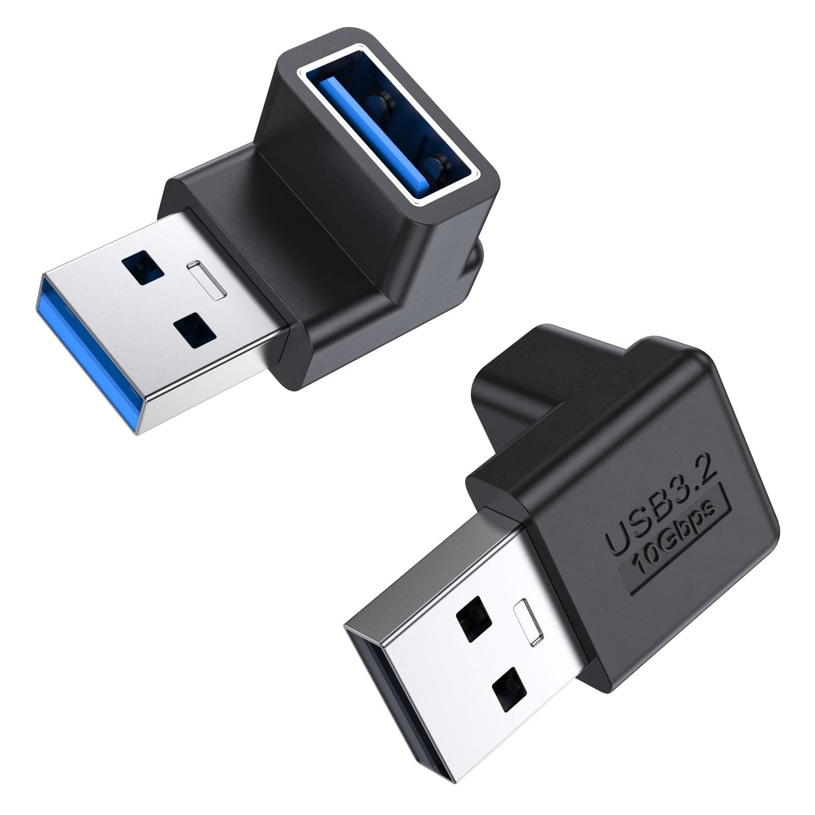 Mogood Adattatore USB 3.2 90 Gradi 10Gbps (2 Pezzi)