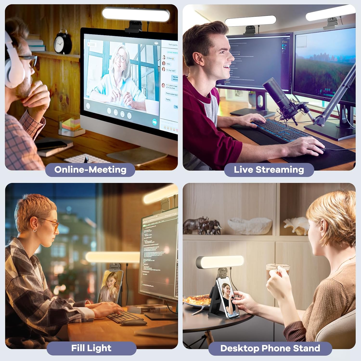 Realplus Luce per Video [2PCS] con Controllo Remoto - immagine 6