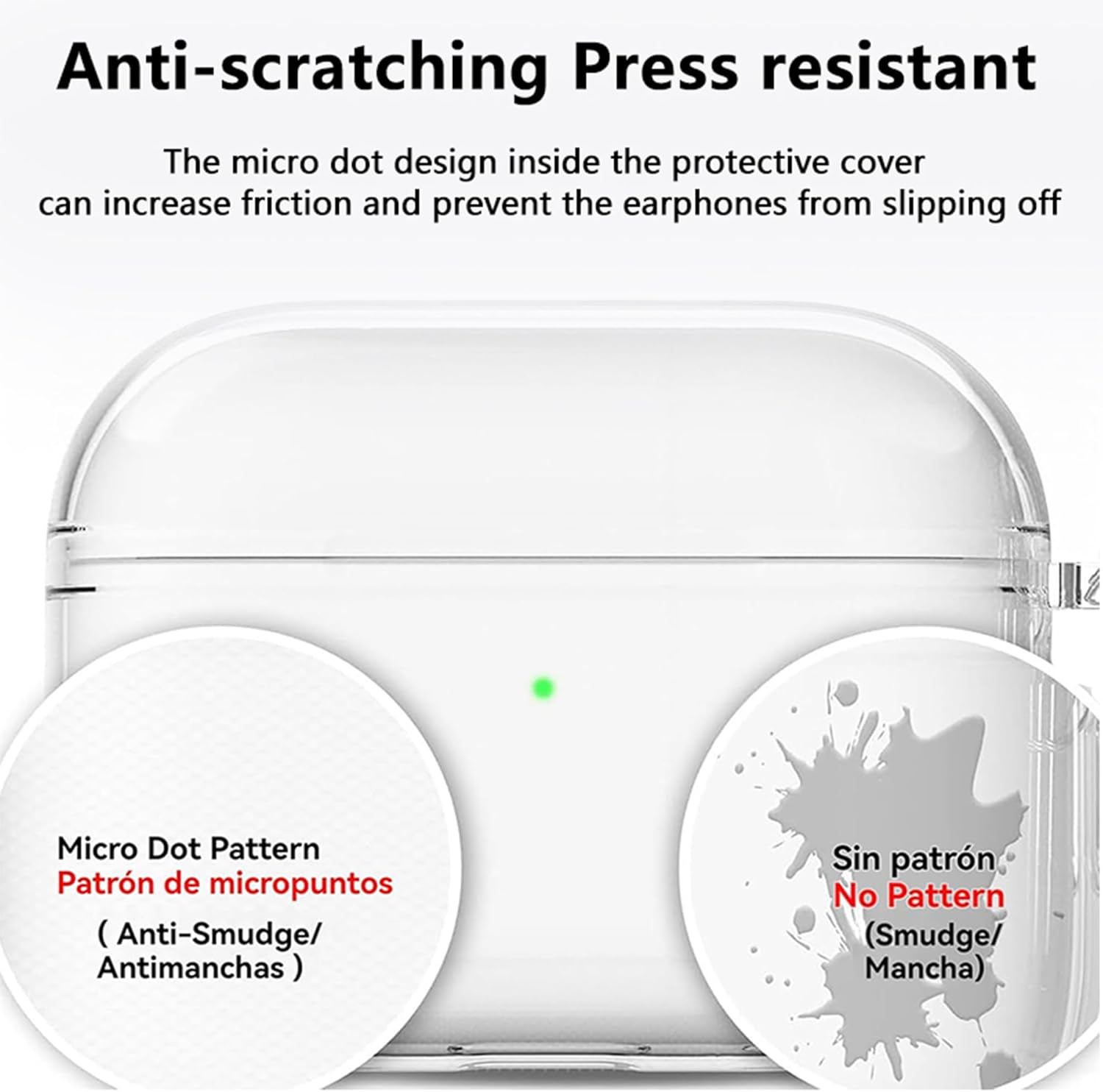 Cover per AirPods Pro 3 con Portachiavi e Kit Pulizia - immagine 4