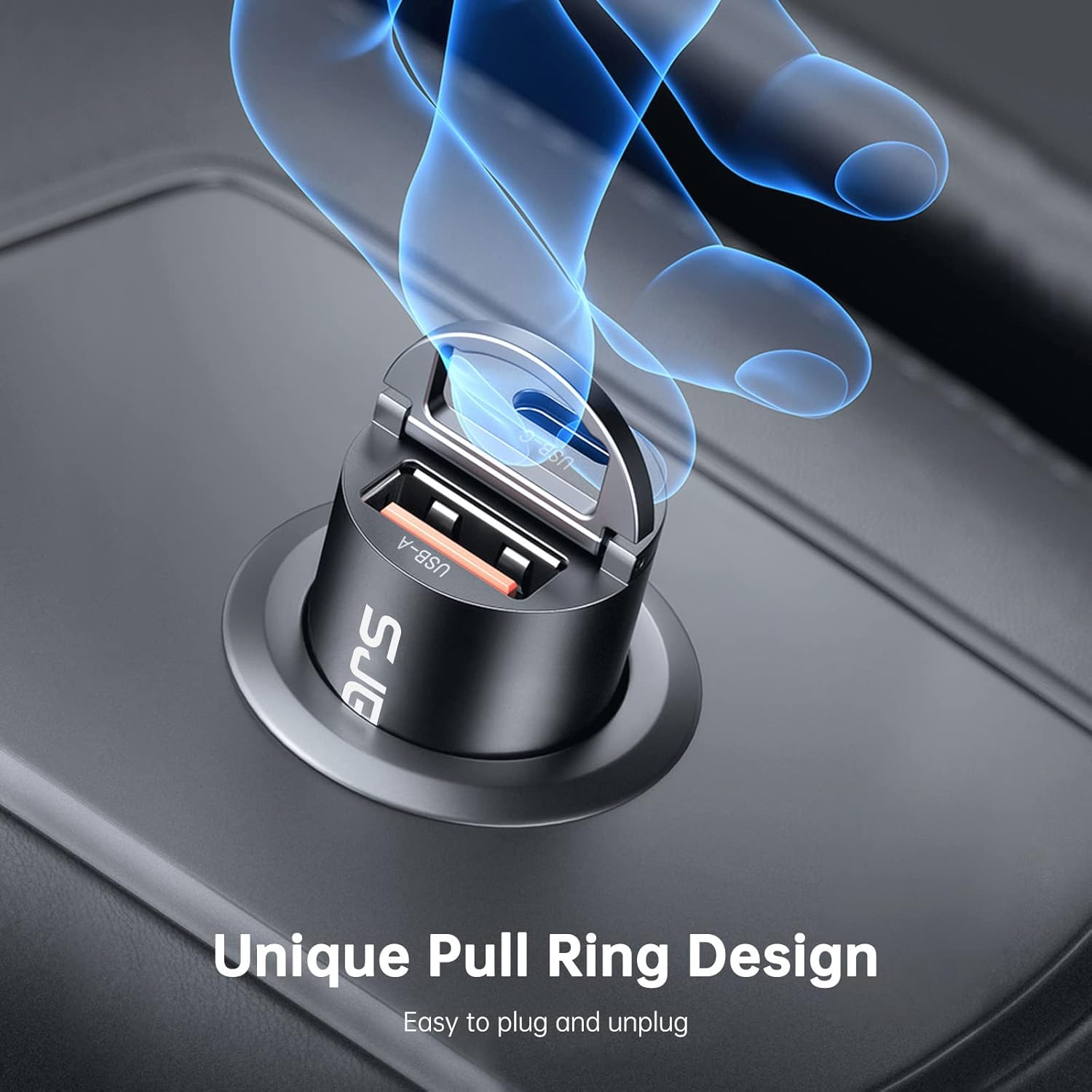 Omars Caricabatterie Auto USB-C 33W + USB-A 30W - immagine 5