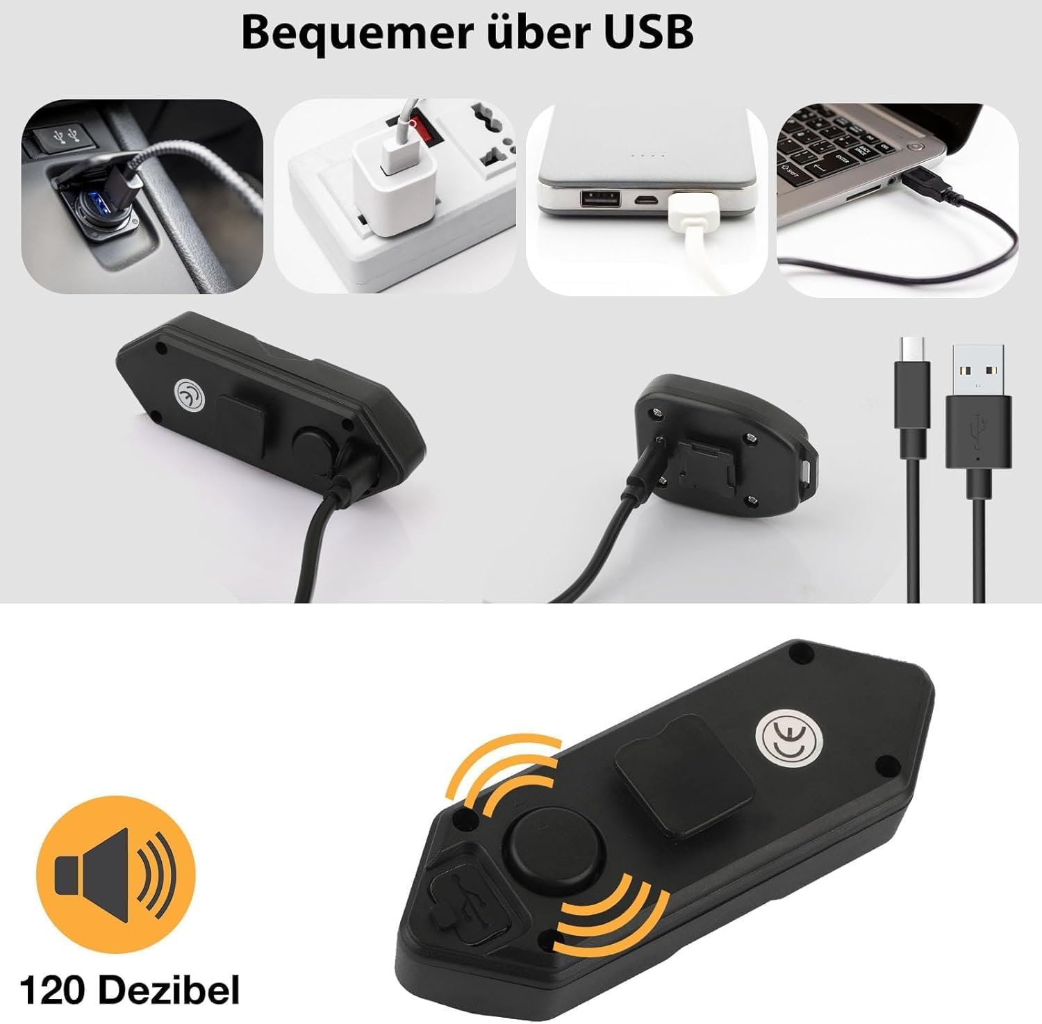 2 Indicatori di Direzione Scooter con Telecomando USB - immagine 7