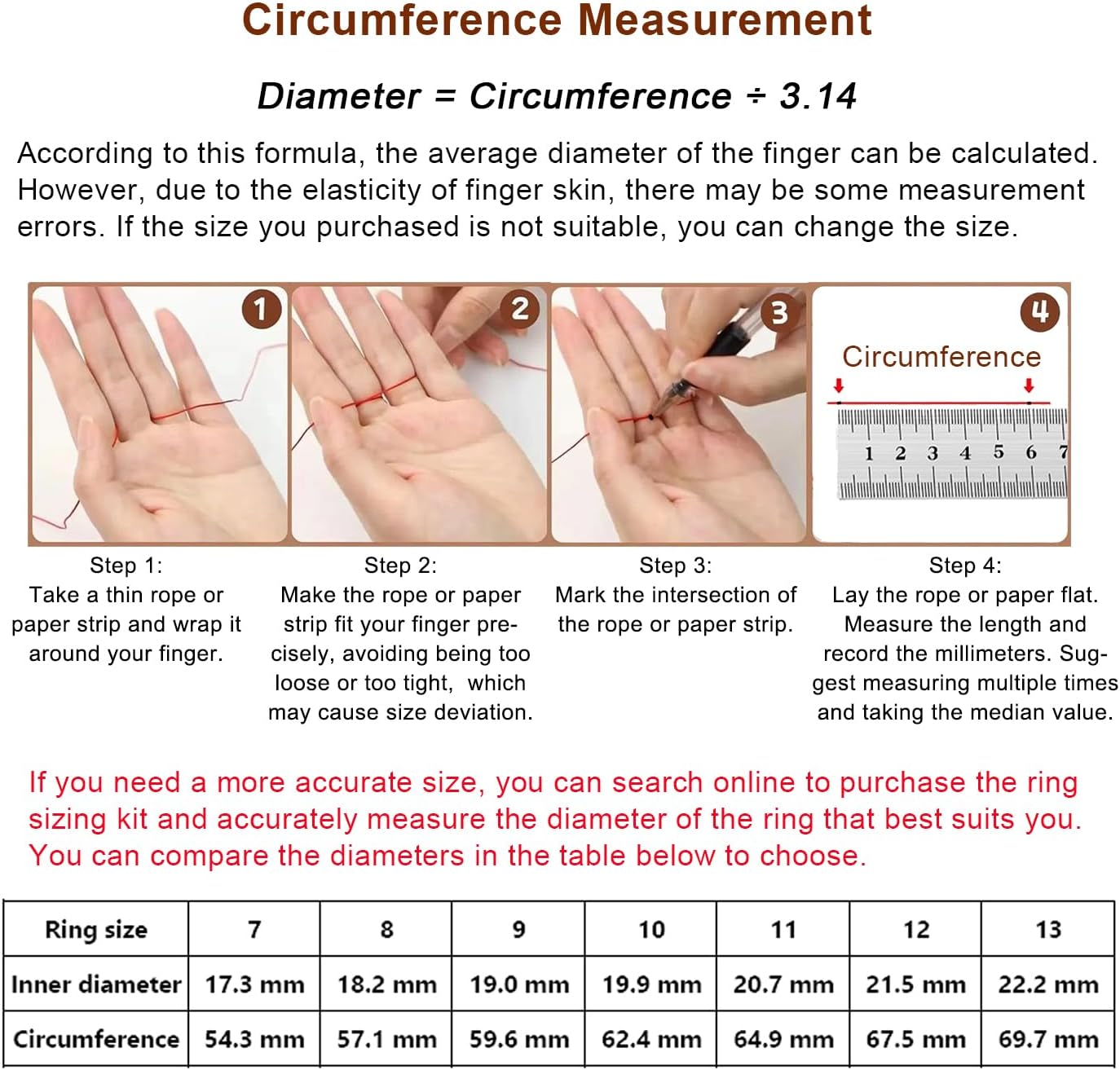 LONGLU Anello Smart IP68 Impermeabile, Argento - immagine 3