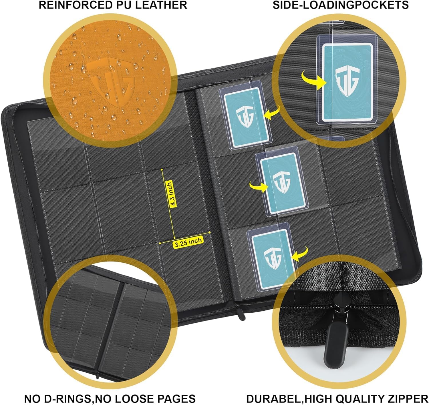 Tcguard Toploader - Album Carte Collezionabili 216 Posti - immagine 4