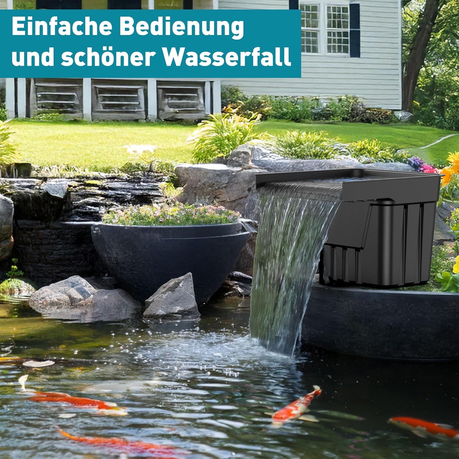 Biling Set Completo per Laghetto e Cascata 80W - immagine 2