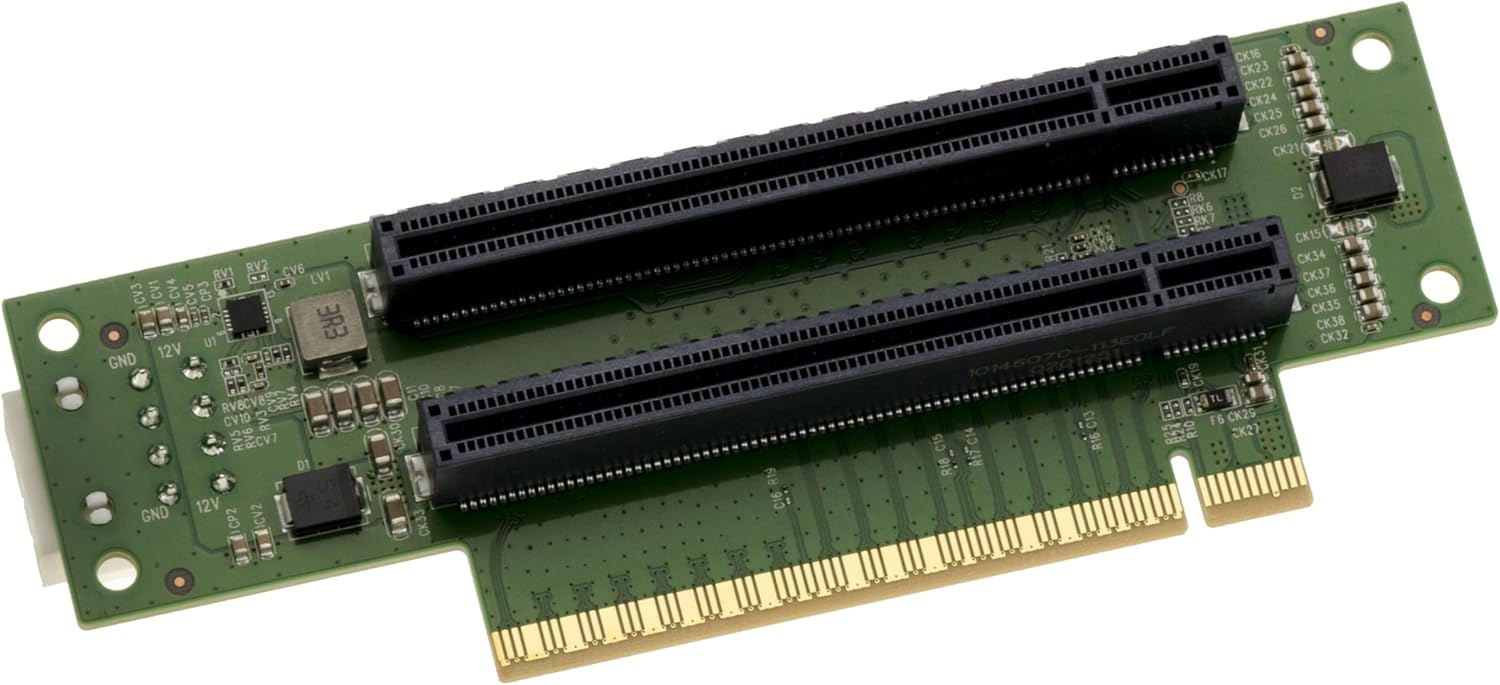 Kalea-informatique Adattatore Riser PCIe Gen 5.0 x16 - immagine 1