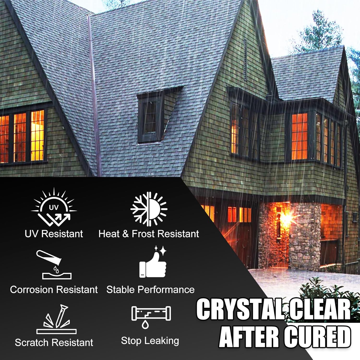 Rivestimento Impermeabile Trasparente 2000g - immagine 4