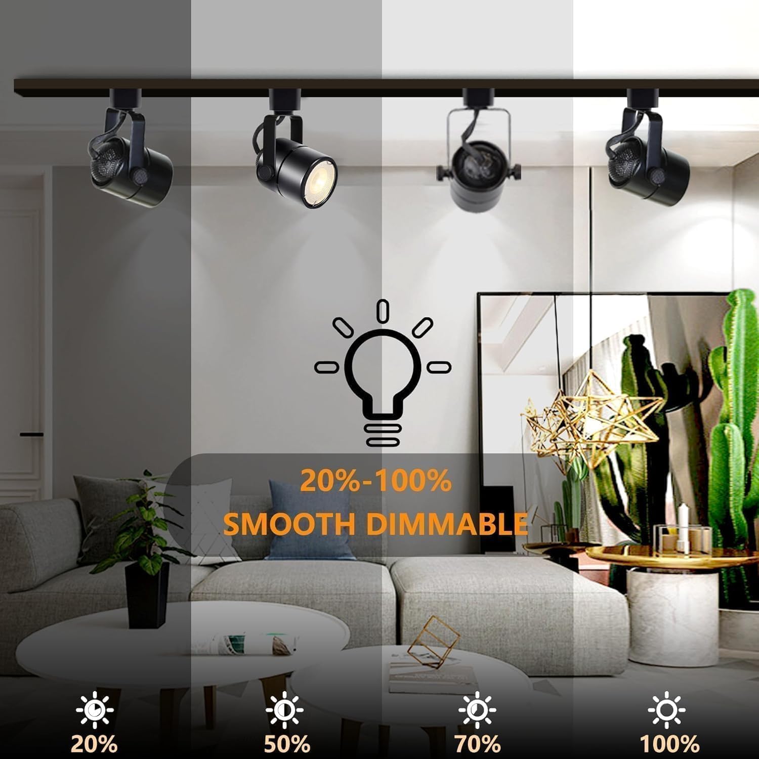 Bravsekai Set Illuminazione LED Nero 10W 3CCT - immagine 5