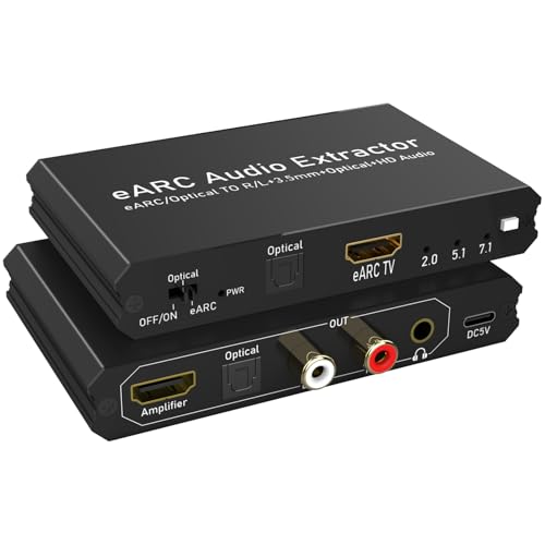 Tendak 192KHz eARC/ARC Audio Extractor Convertitore