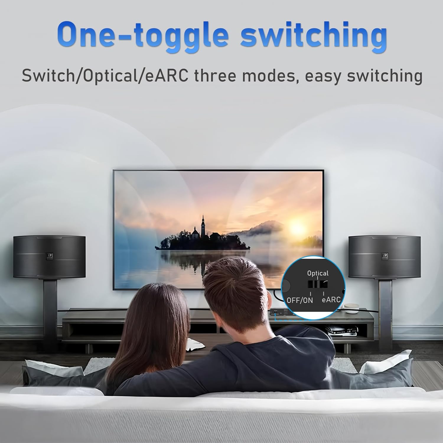 Tendak 192KHz eARC/ARC Audio Extractor Convertitore - immagine 7