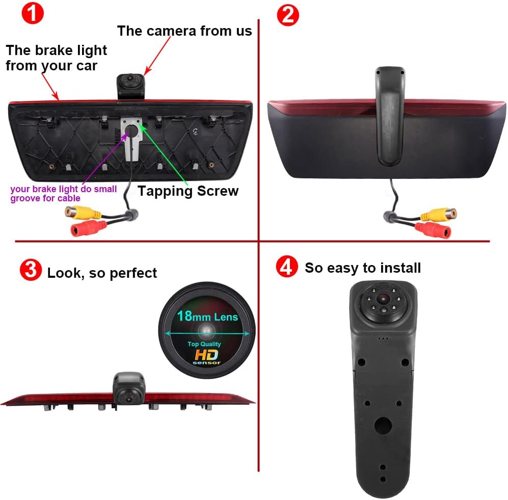 dynavsal Telecamera Retromarcia HD per Furgone - immagine 3