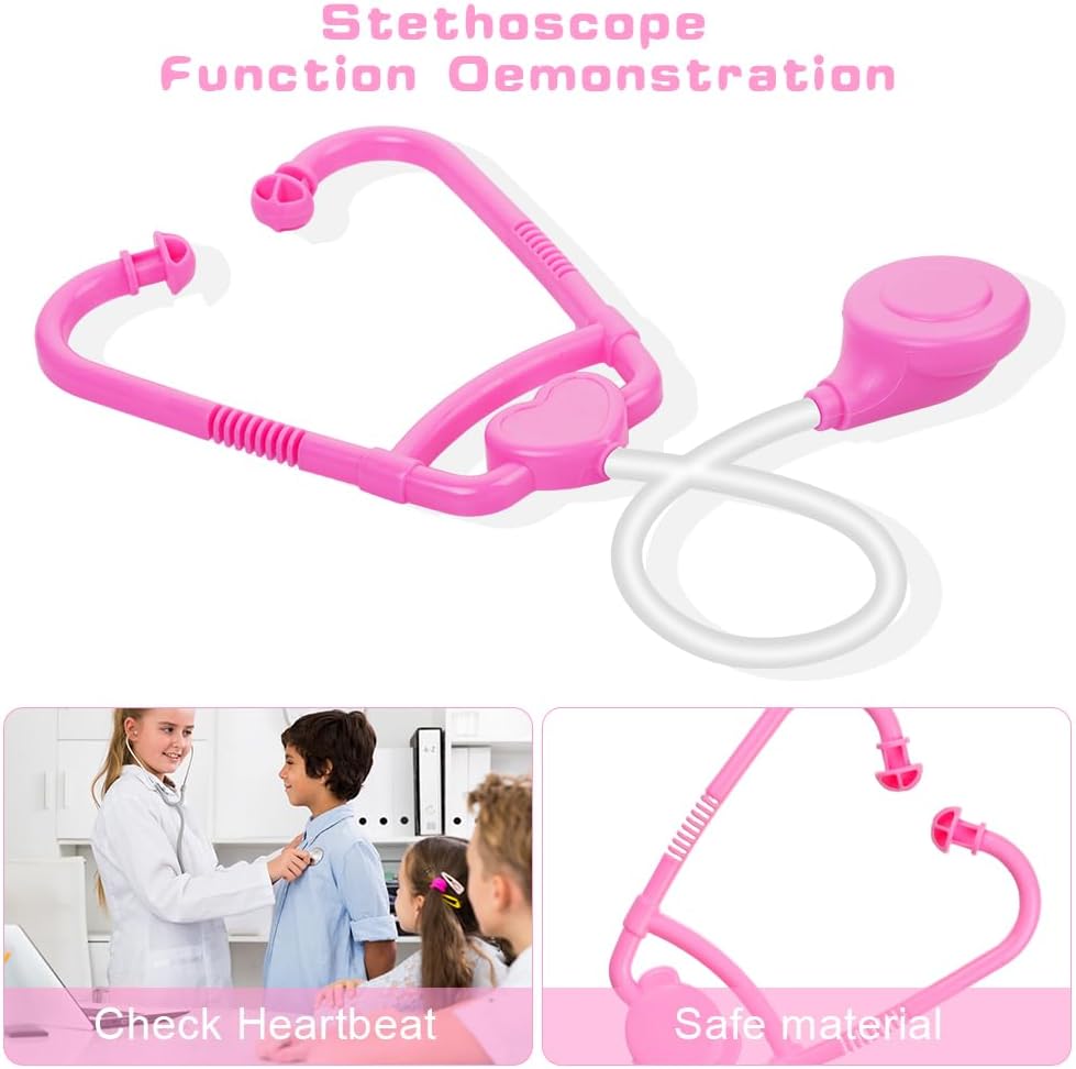 OSDUE Valigetta Dottore Bambini - 32 Pezzi - immagine 4