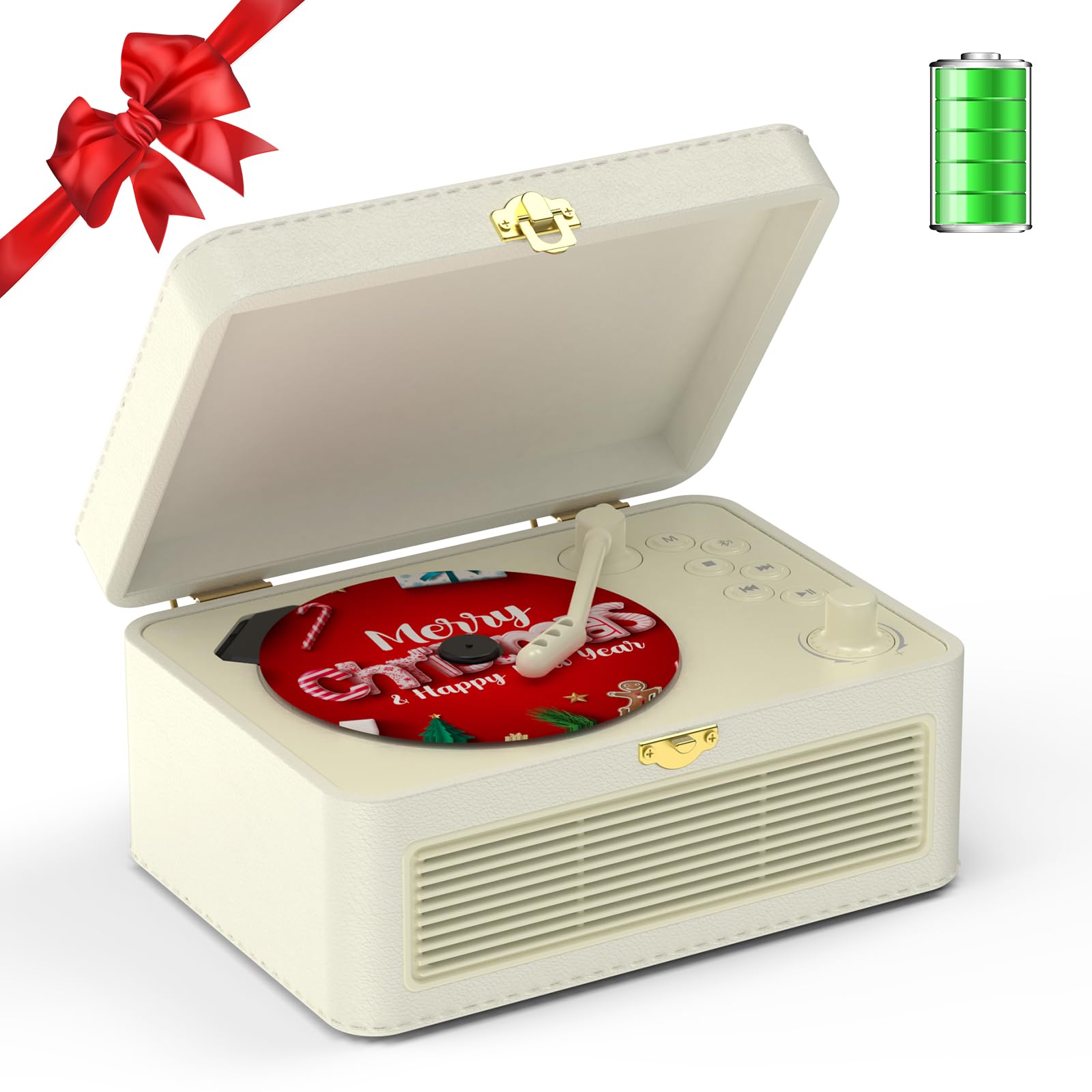 Kegaudio Lettore CD Portable Bluetooth con Altoparlante