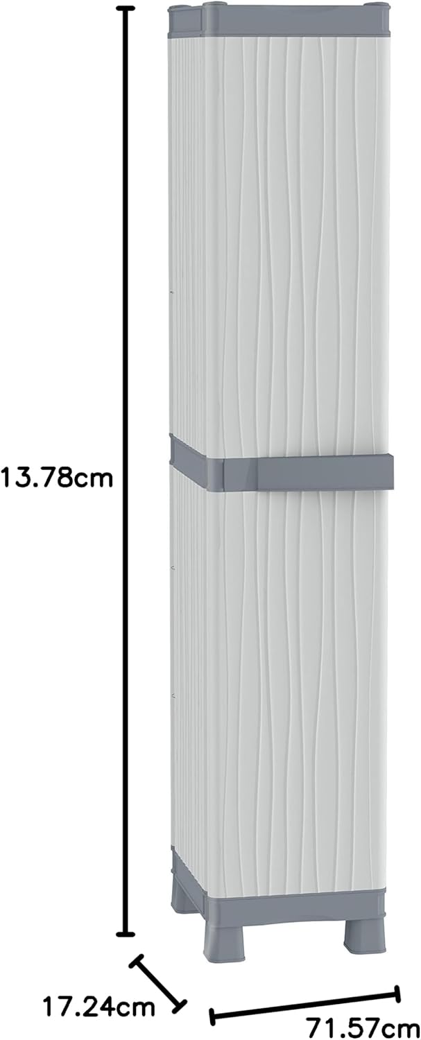 Terry Base 2350 RUW - Armadio Modulare 1 Anta, Plastica - immagine 3