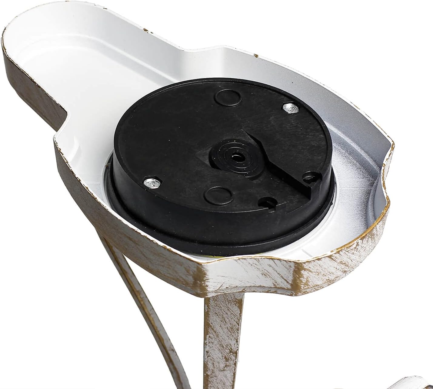 Lampada da parete esterna Brest a lanterna, bianco oro - immagine 7