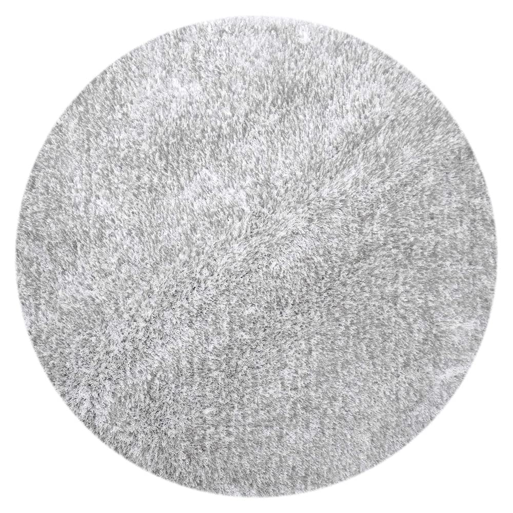 Rug Monaco Rotund, 160 cm, Bianco/Grigio
