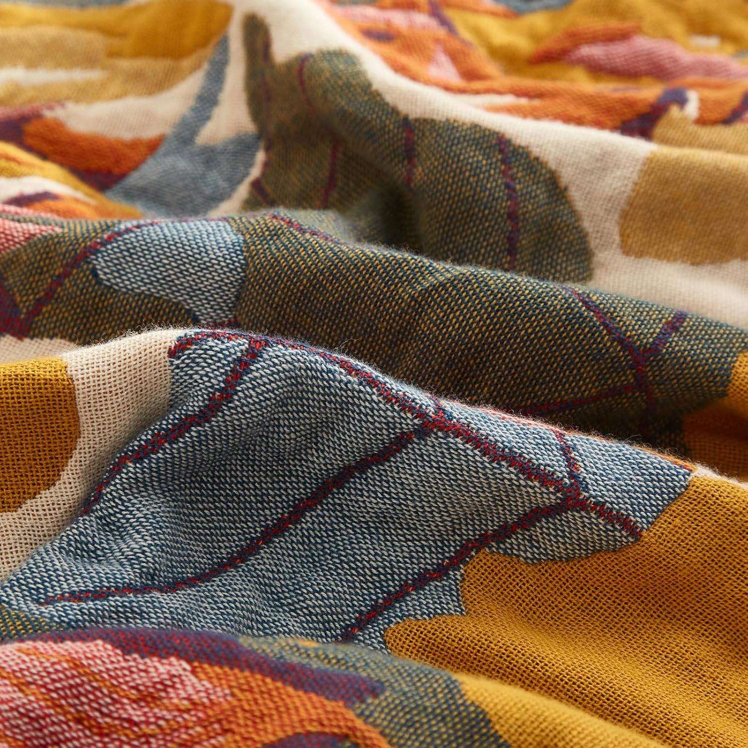 Se Softexly Coperta Boho 100% Cotone 230x250cm - immagine 6