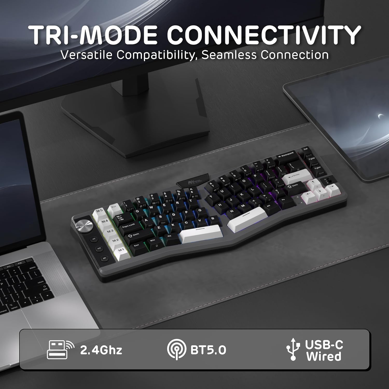 Rk Royal Kludge Tastiera Meccanica A72 RGB - immagine 4