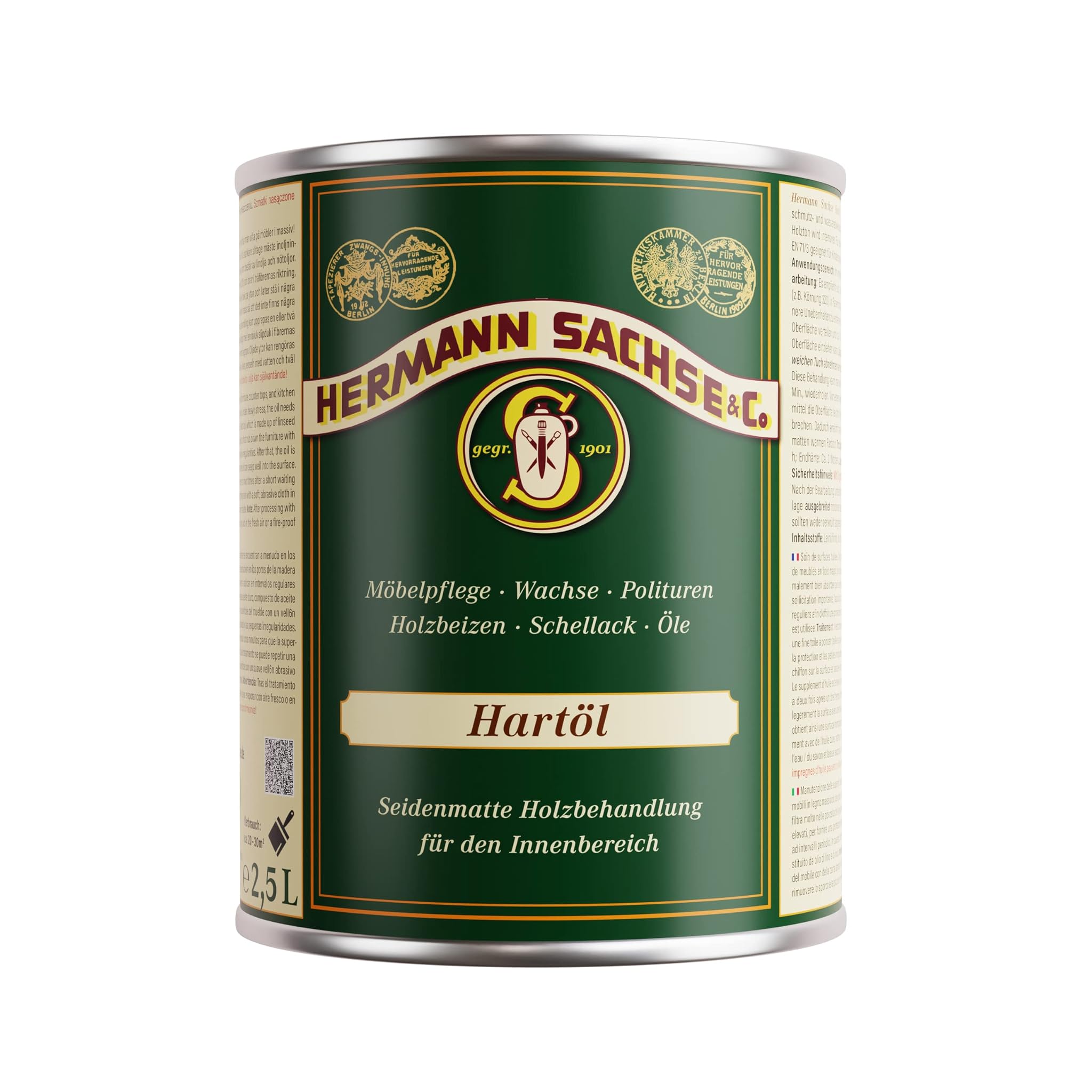 Olio Duro per Legno 2.5 Litri