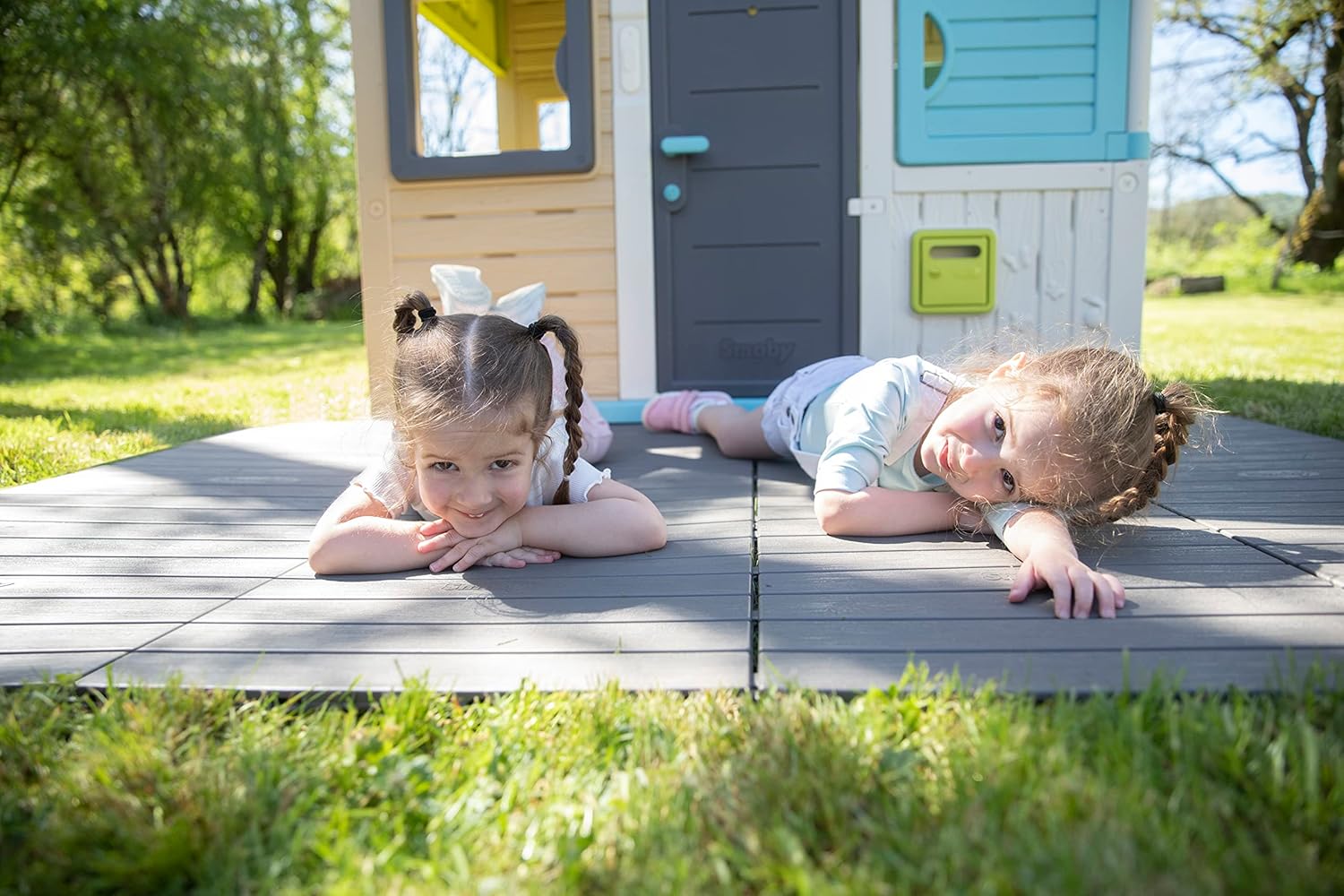 Smoby - Set 6 Pannelli 45X45 Cm per Pavimento Casette, 7600810907, + 2 Anni - immagine 9