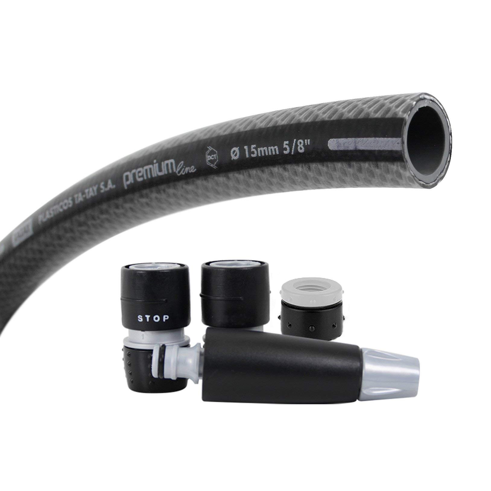 Tatay Kit Manguera Premium 15m - PVC Doppia Malla