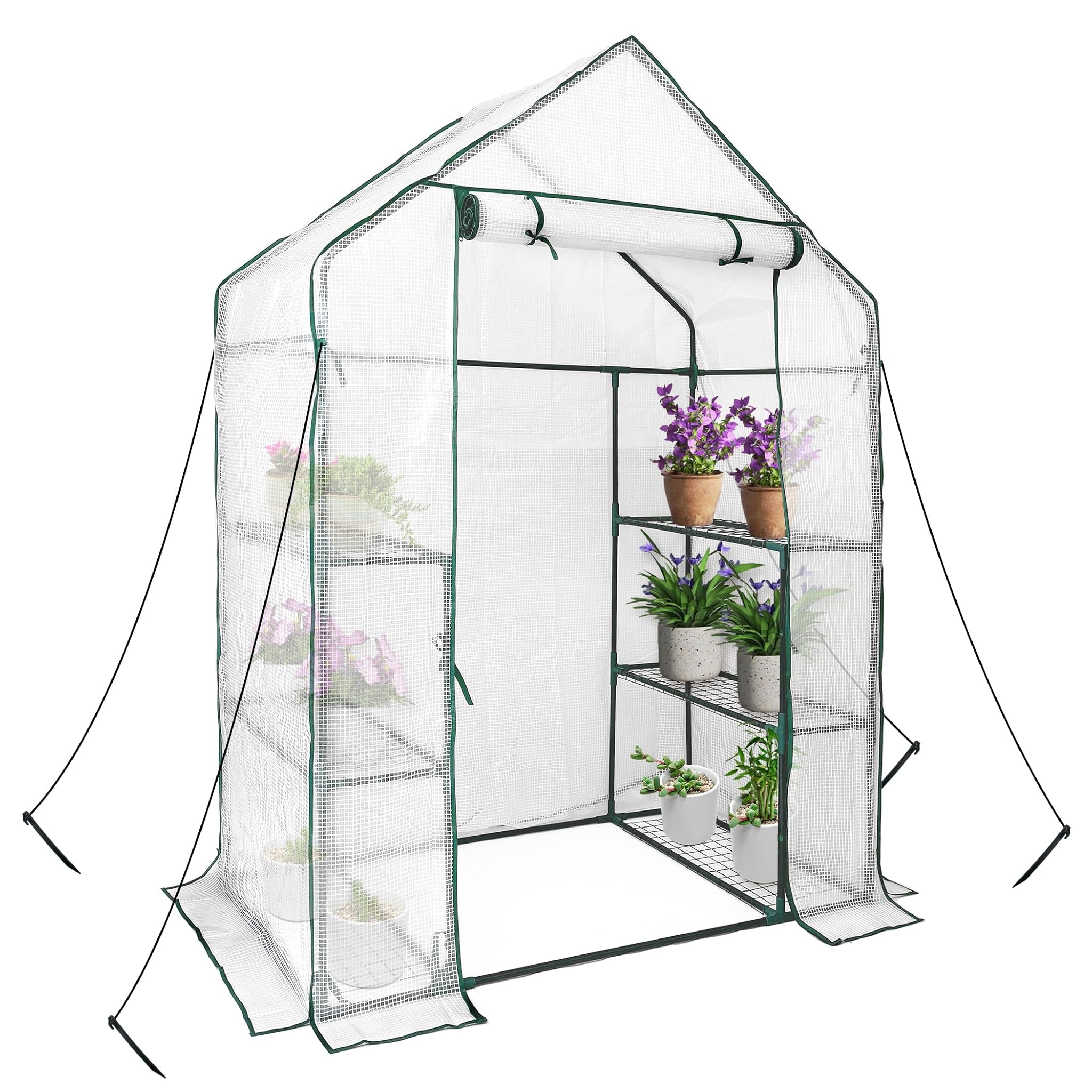 Heyfurni Serra Portatile con Copertura in Polietilene