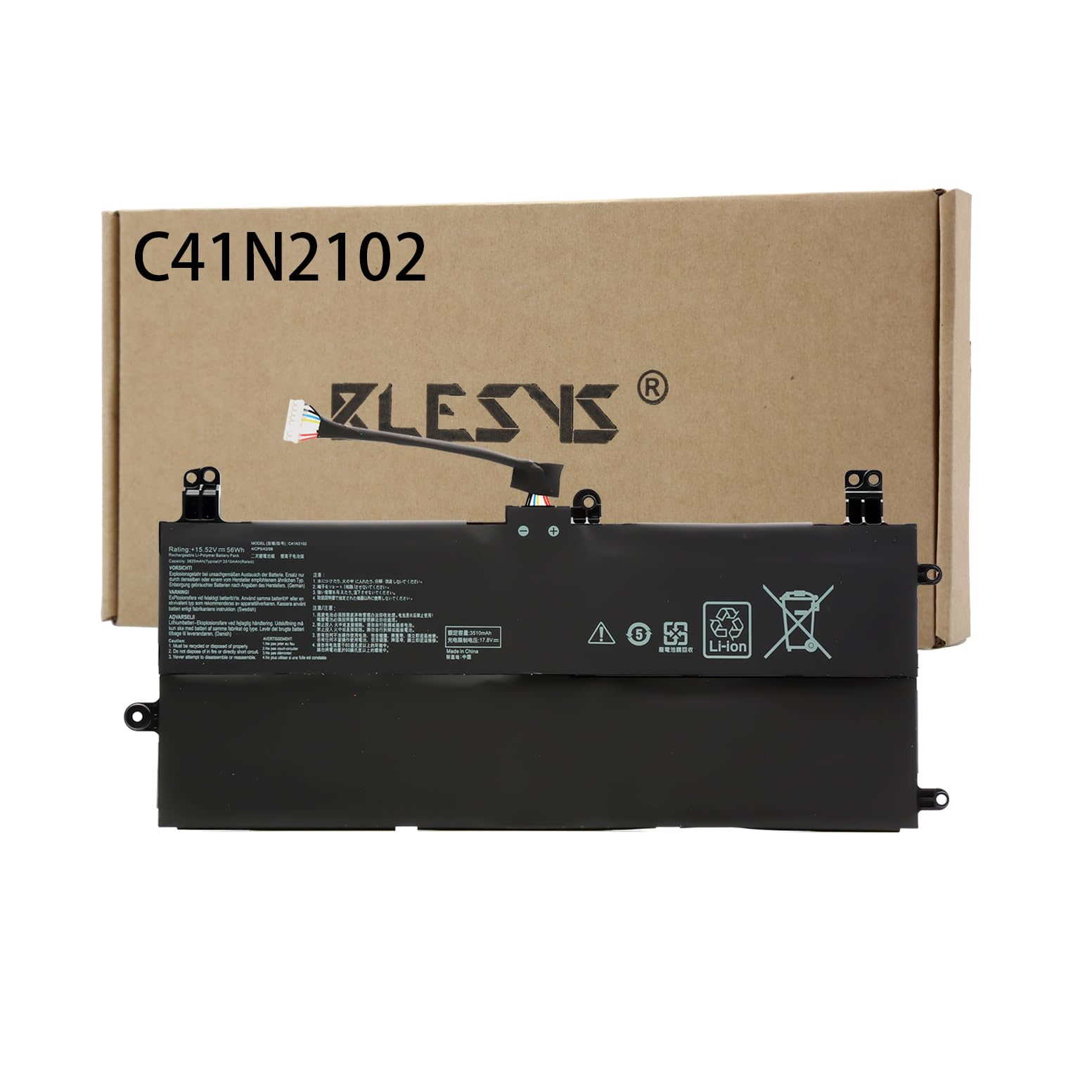 Blesys C41N2102 - Batteria per Asus ROG Zephyrus G14