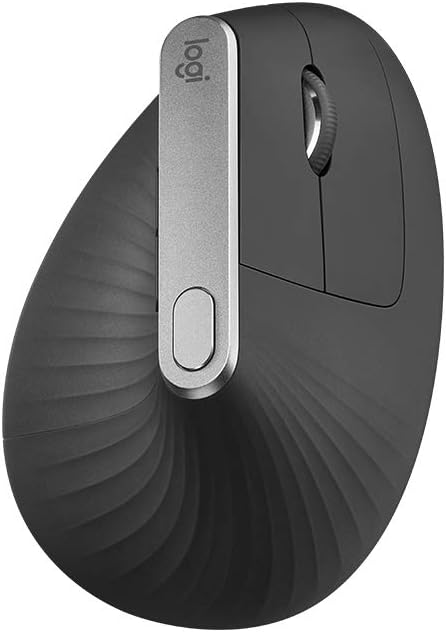 Logitech MX Verticale Mouse Wireless Ergonomico, Grigio - immagine 4