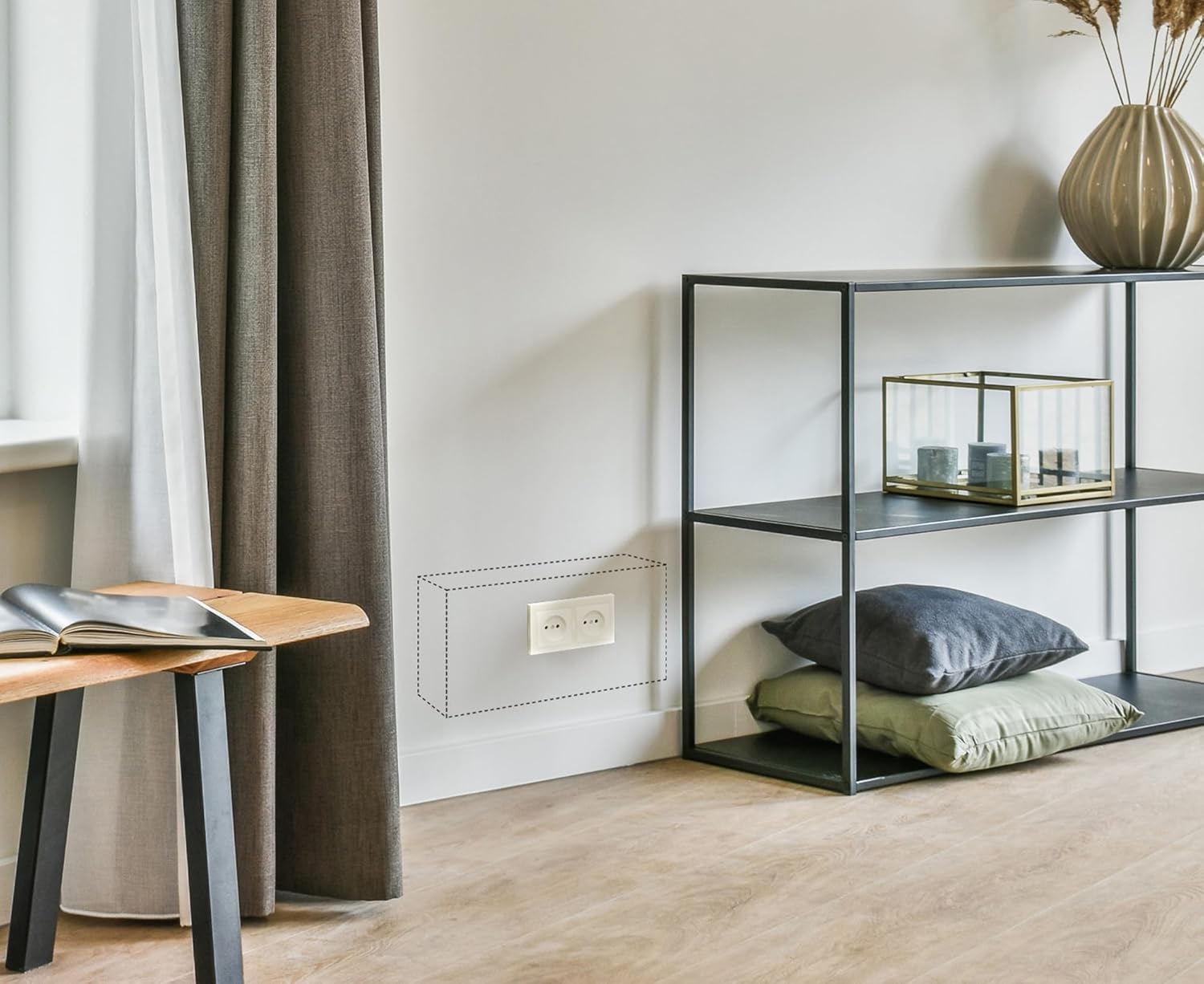 Arregui Socket 23000W-S1 Cassaforte Invisible a Presa - immagine 4