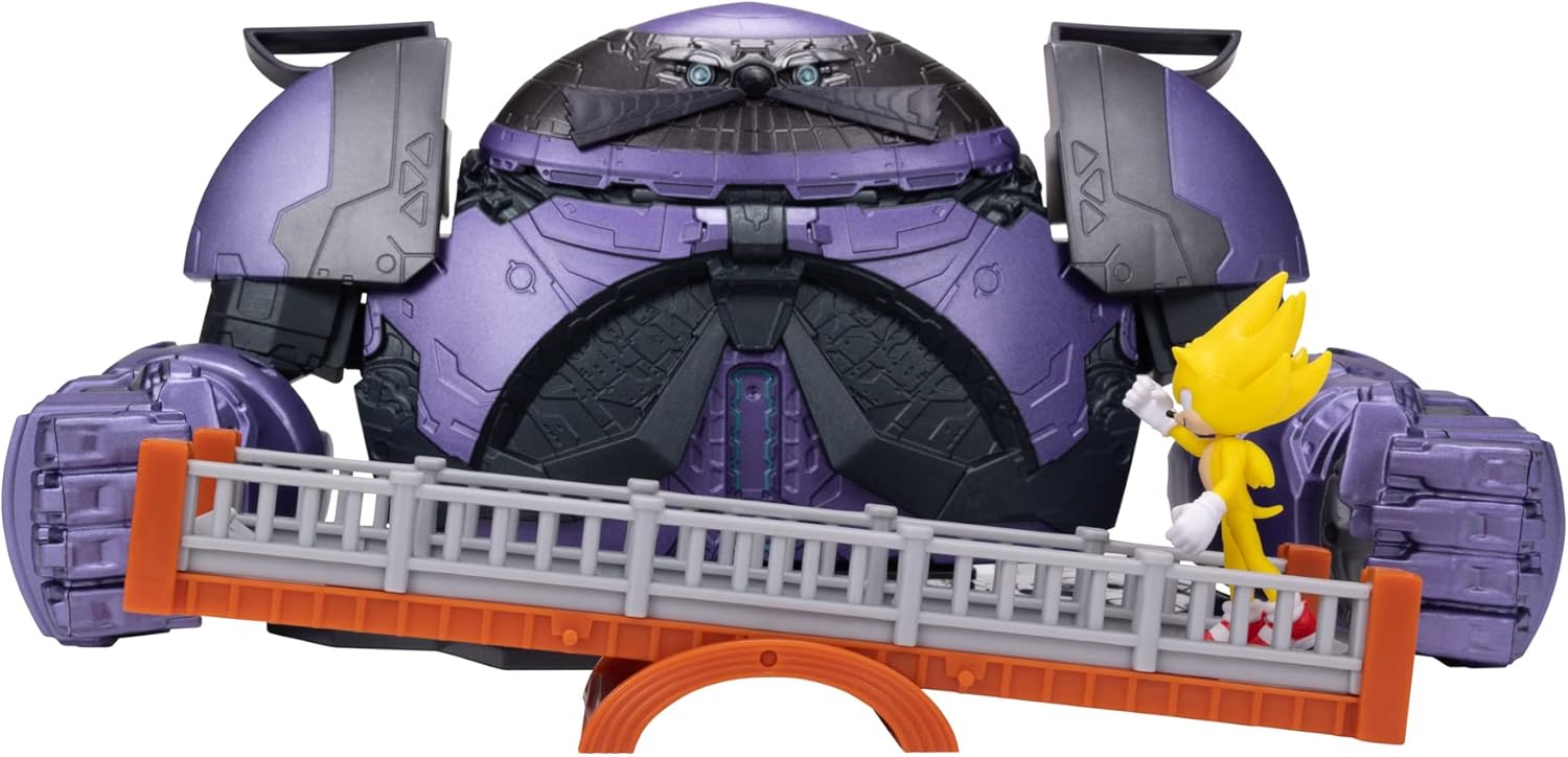 Sonic The Hedgehog - Giant Eggman Robot Playset - immagine 4
