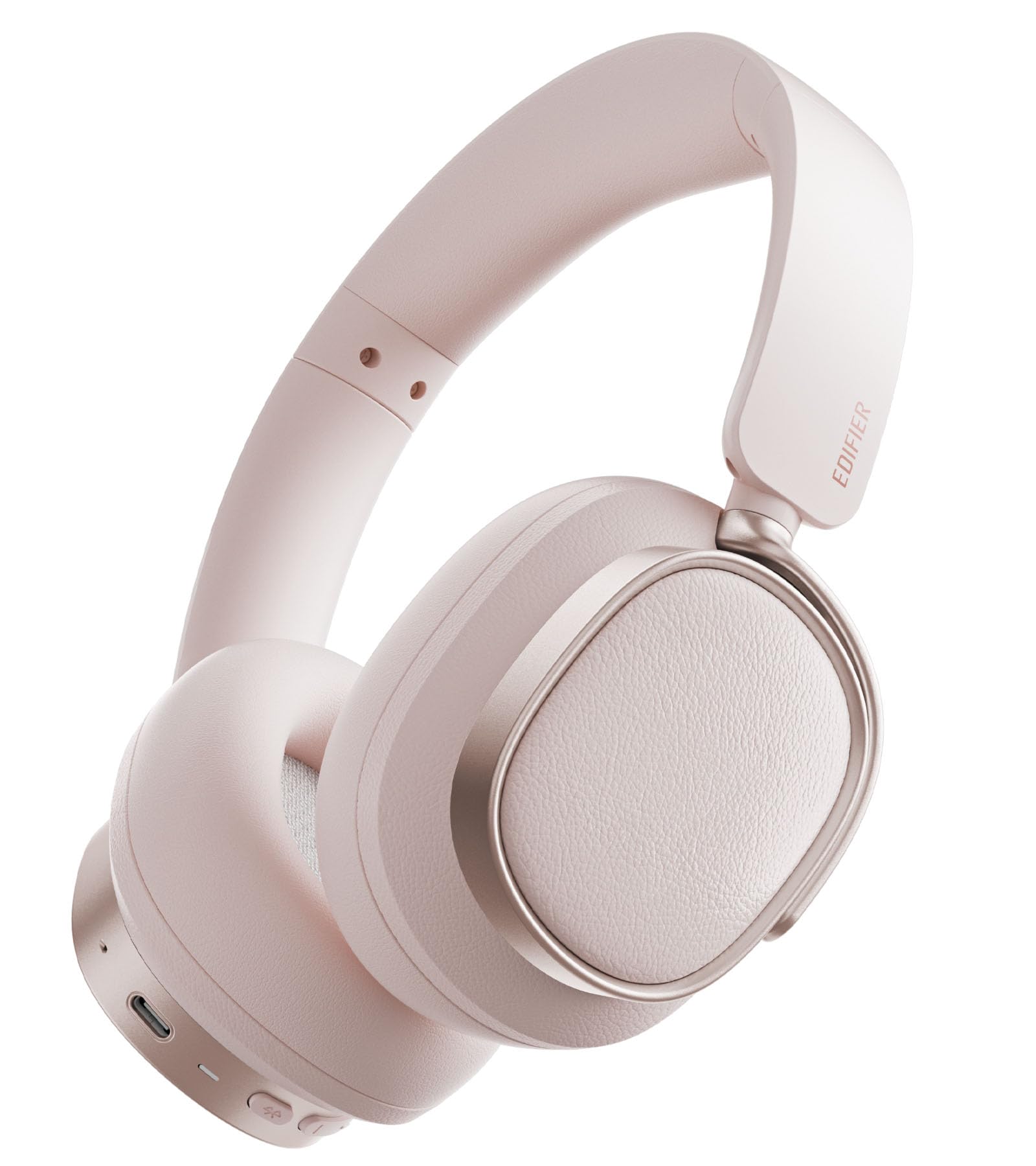Edifier ES850NB - Cuffie Over Ear Wireless ANC 45dB, Rosa