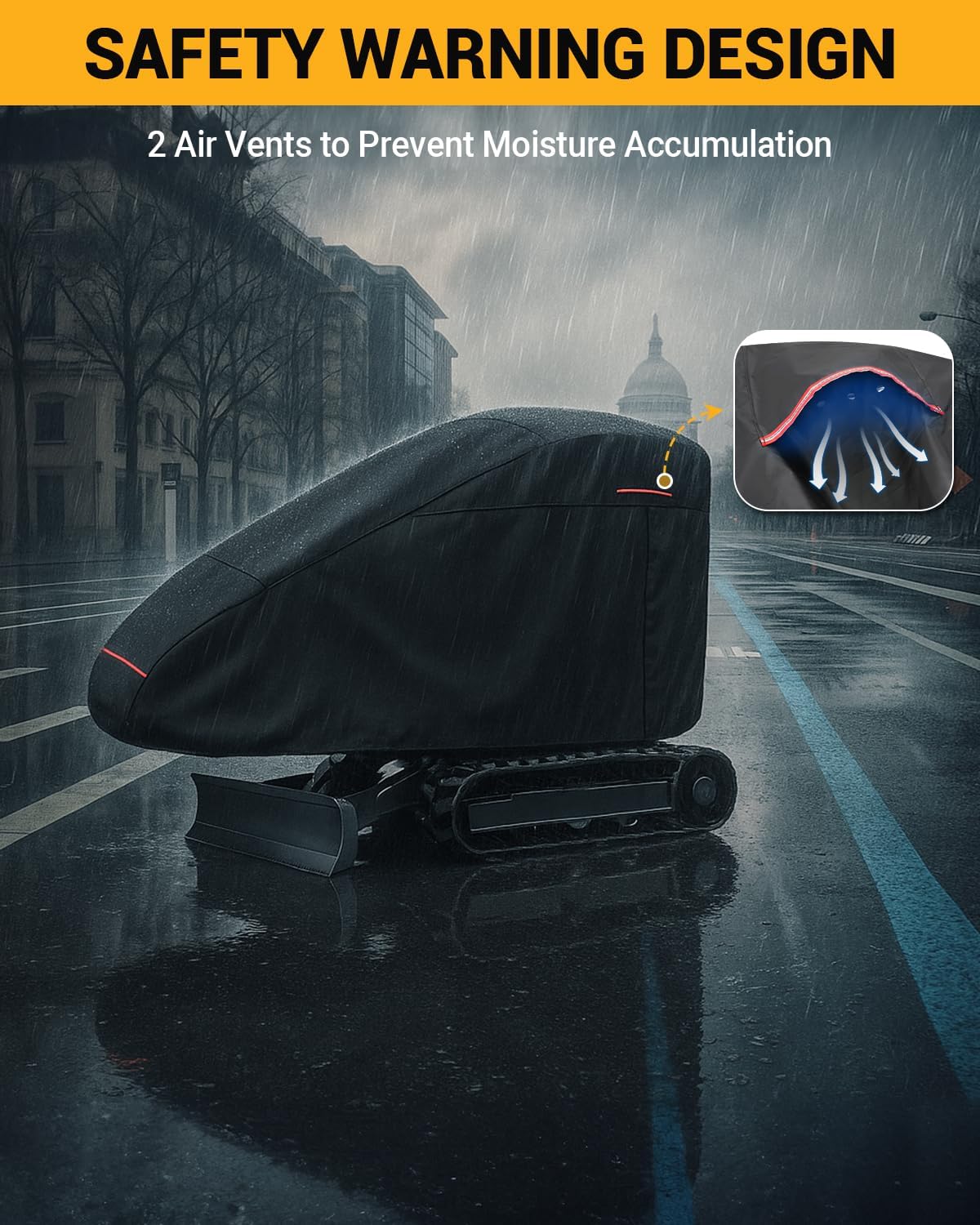 Cemofe Copertura per Mini Escavatore 300x160x74cm - immagine 5