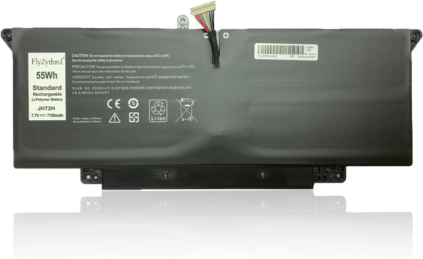 JHT2H Batteria Portatile Compatibile Dell Latitude 7100mAh 55Wh
