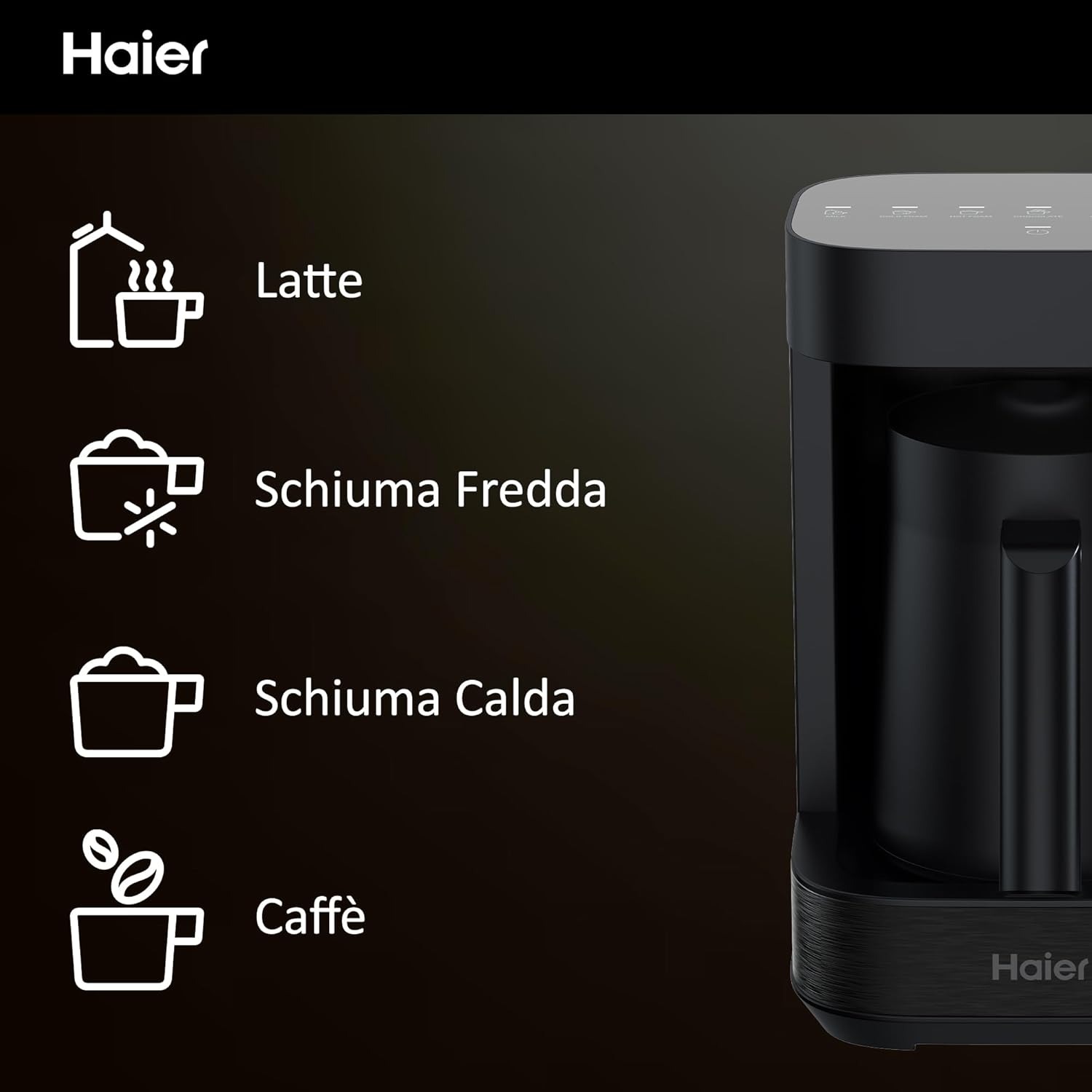Haier Multi Beverage I-Master Serie 5 - Nero - immagine 3